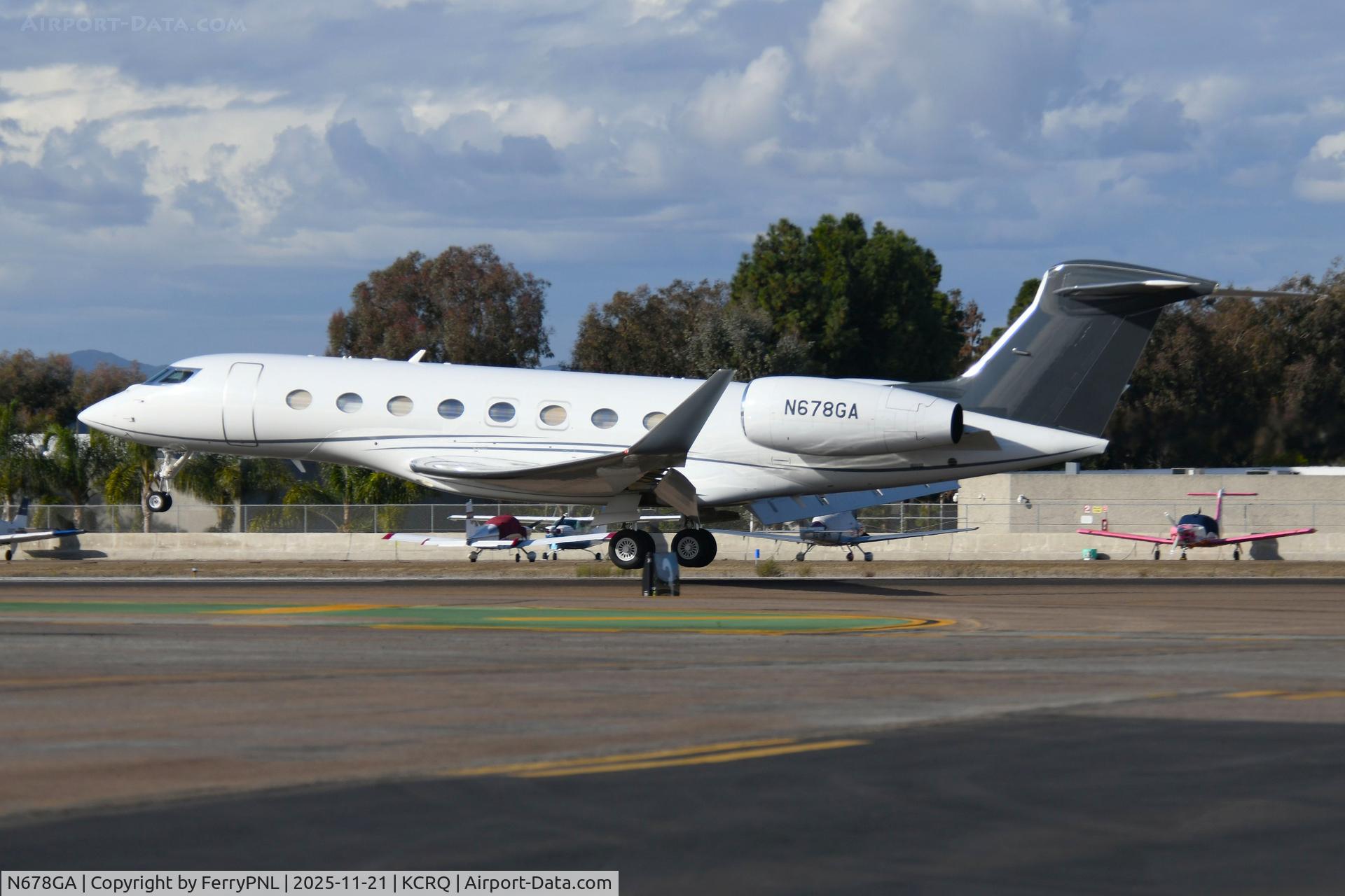 N1, 1988 Gulfstream Aerospace G-IV C/N 1071, ABP Aviation G650 landing