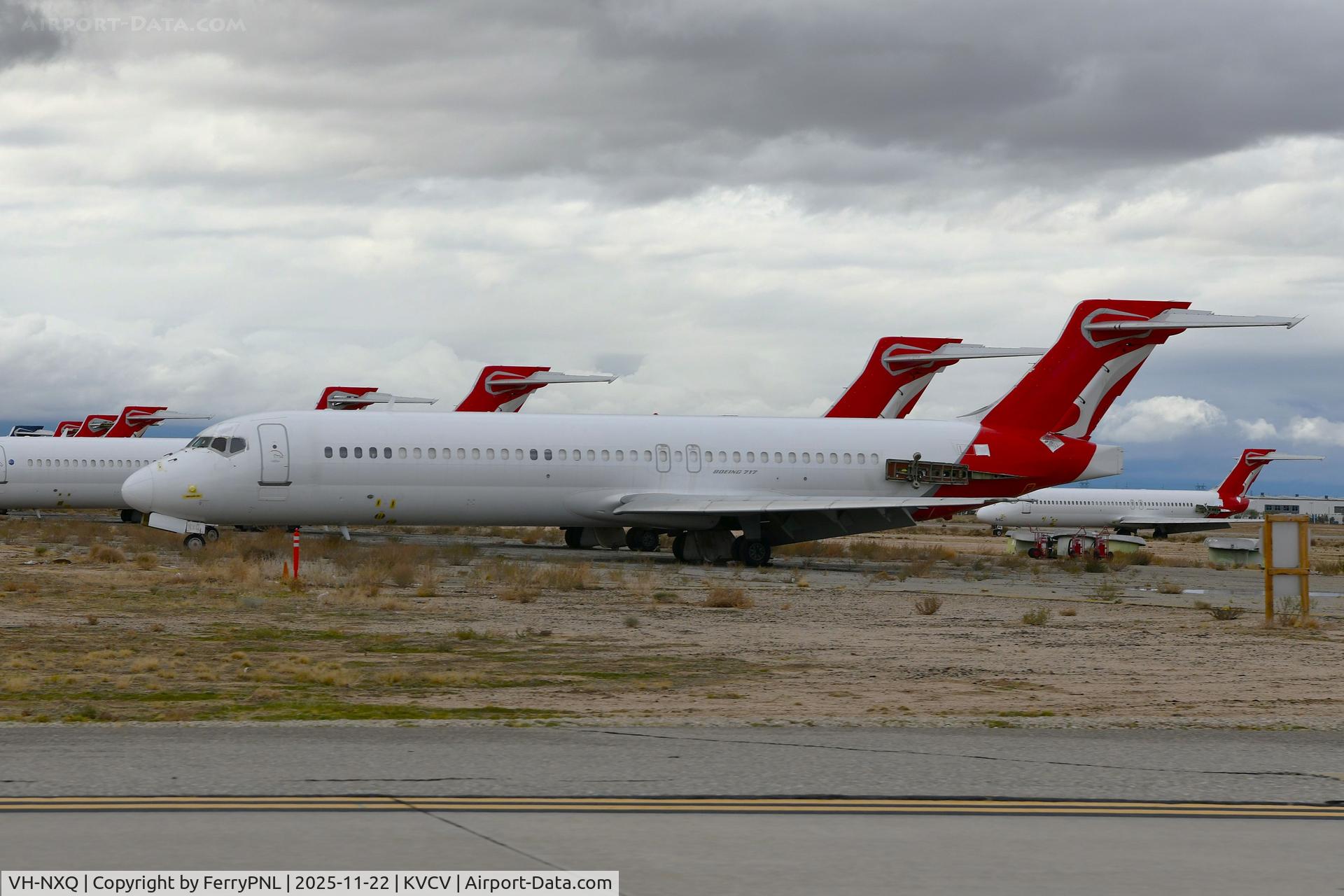 VH-NXQ, 2001 Boeing 717-231 C/N 55097, The end for Qantas Link B717's in VCV
