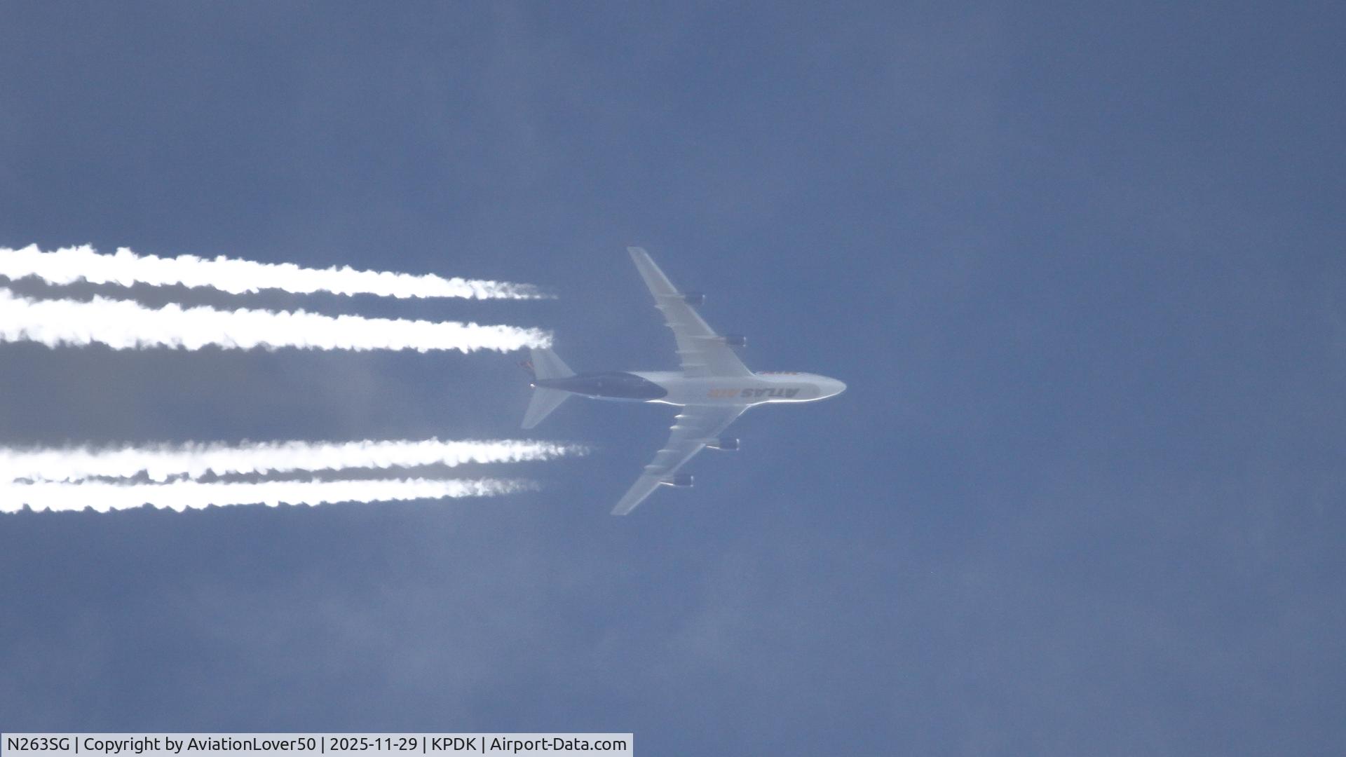 N263SG, 1999 Boeing 747-481 C/N 29263, Atlas 744 5Y8008/GTI8088 KJAX --> KBNA