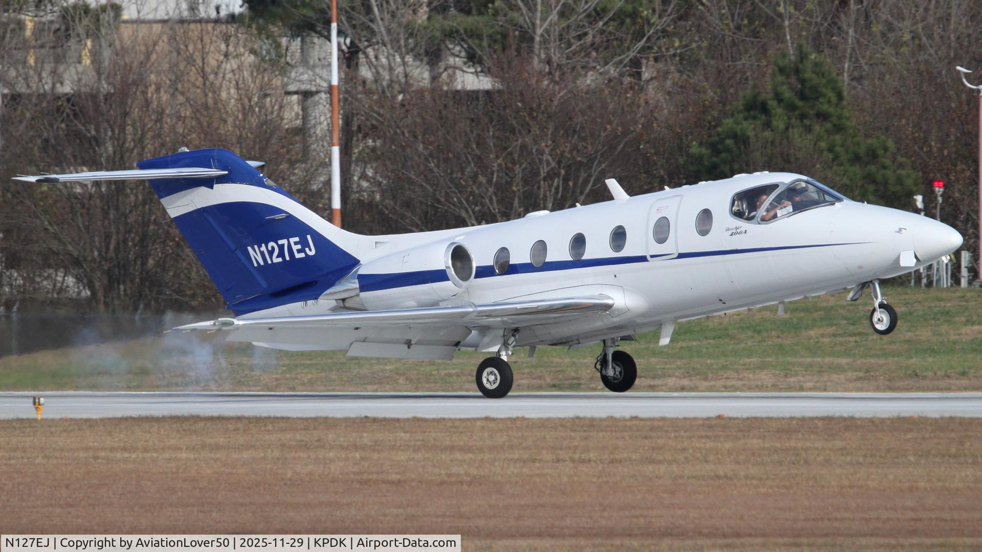N127EJ, Hawker Beechjet 400A C/N RK-127, Beechjet 400A