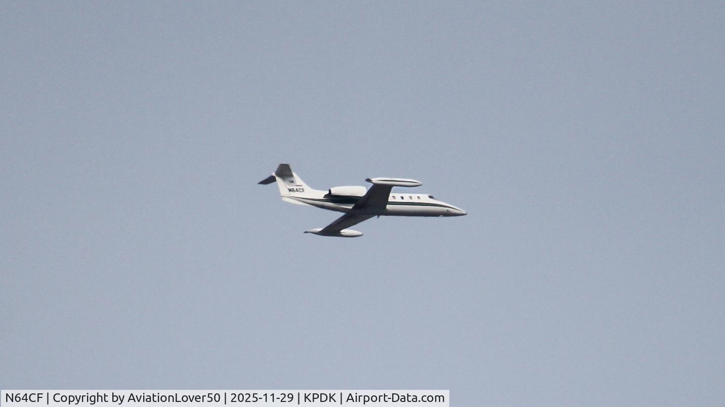 N64CF, 1982 Gates Learjet 35A C/N 461, Lear 35A