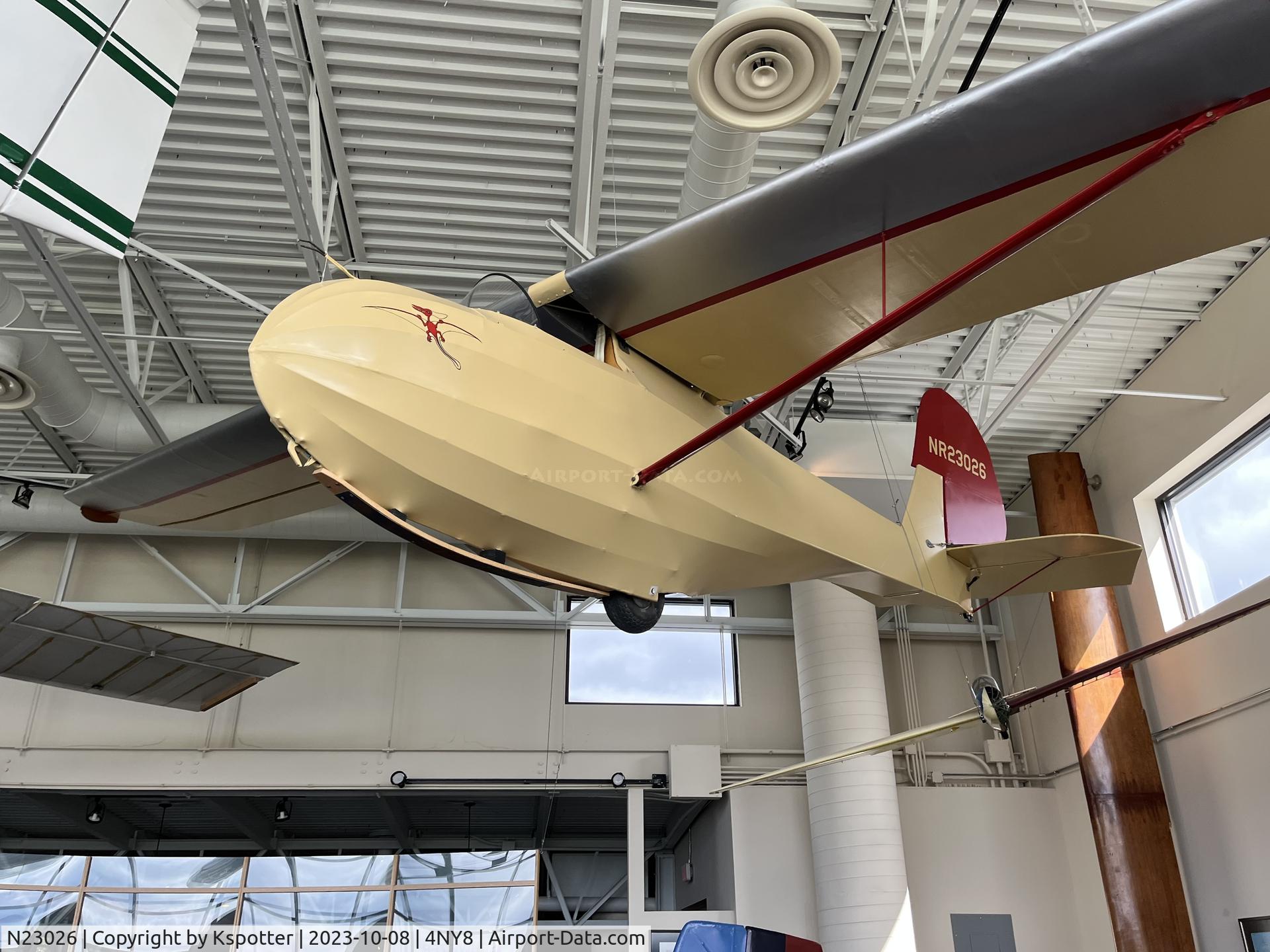 N23026, 1939 Schweizer SGU 1-7 C/N 2, Trip to the National Soaring Museum