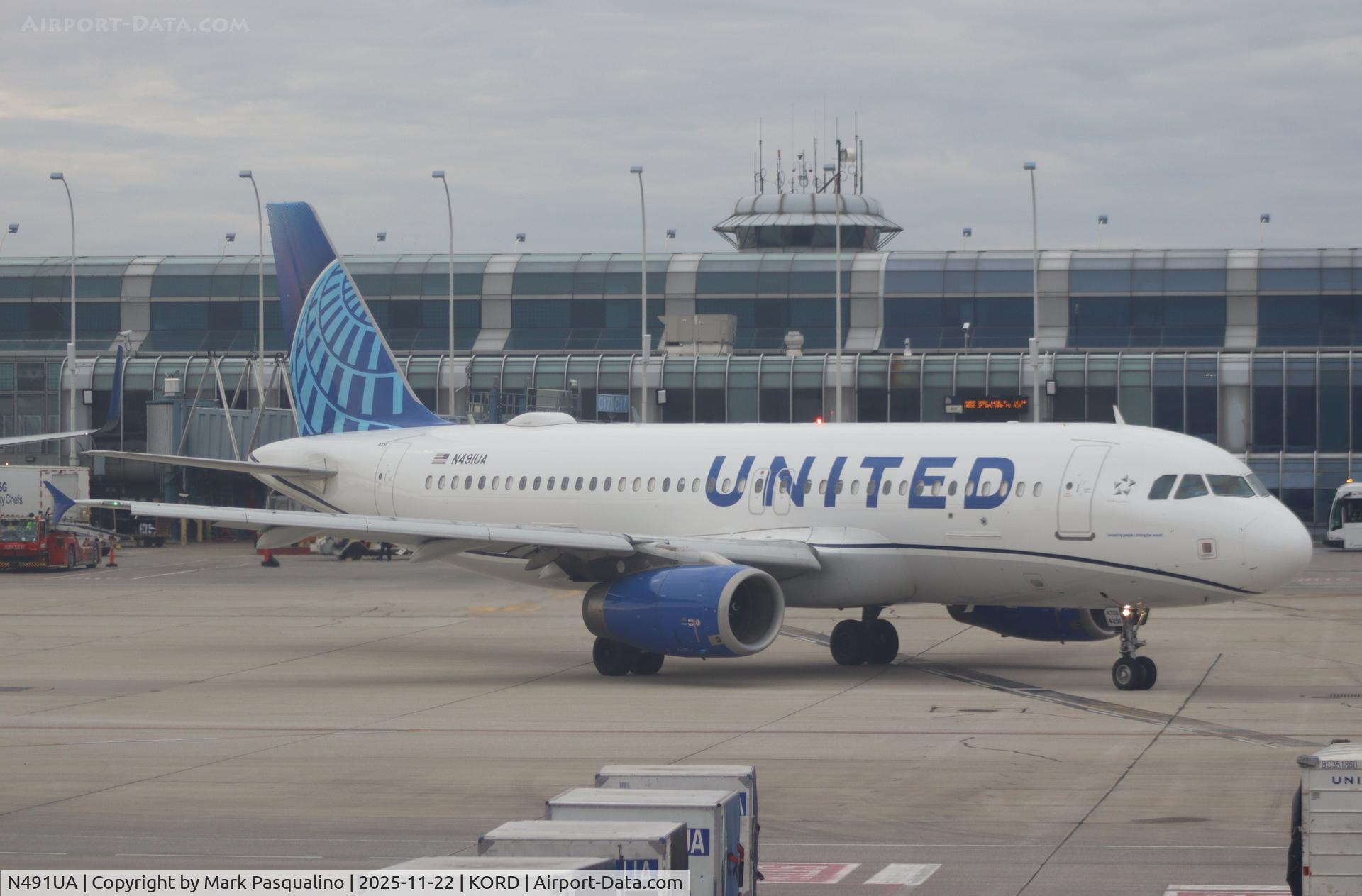 N491UA, 2002 Airbus A320-232 C/N 1741, Airbus A320-232