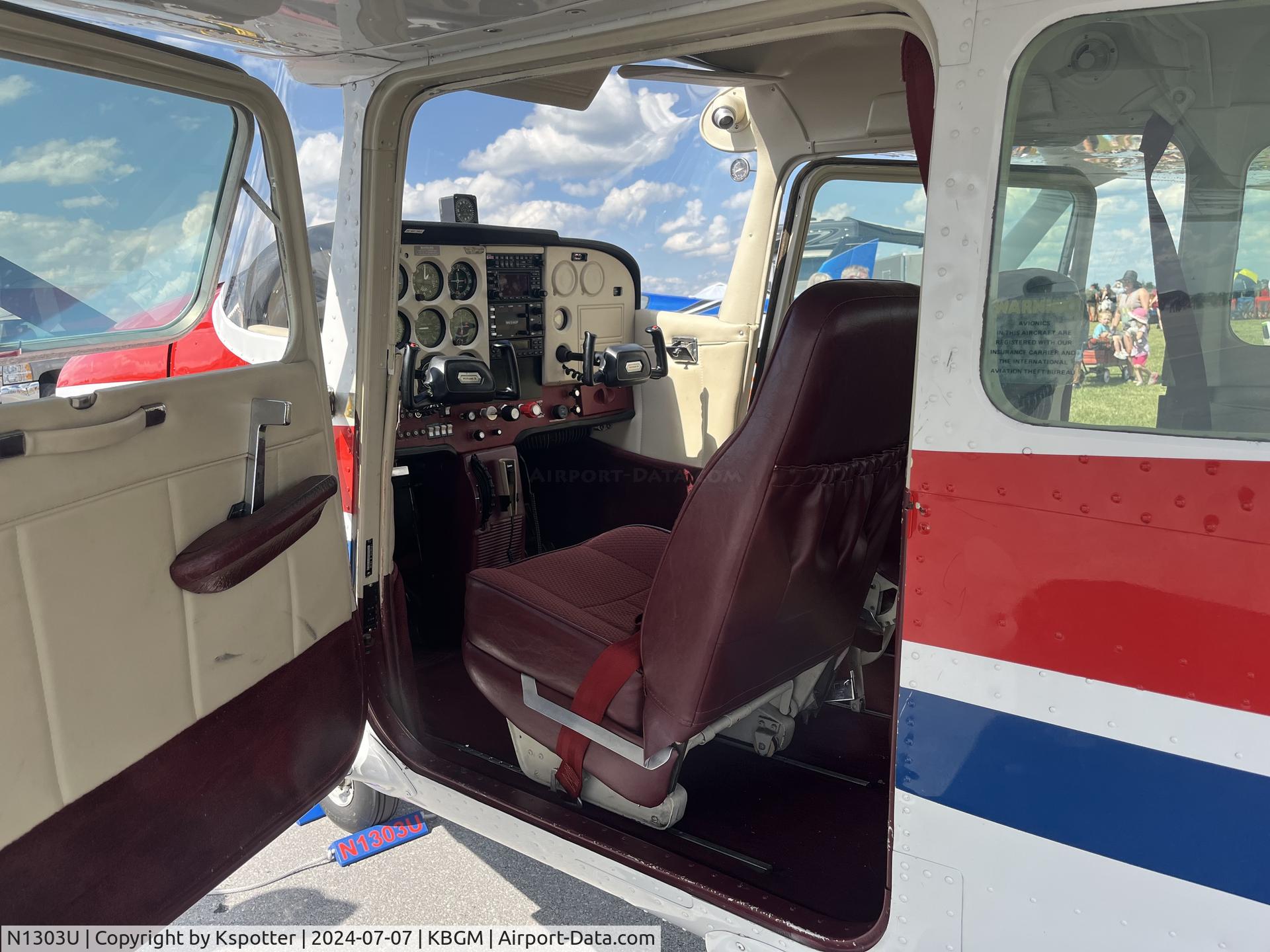 N1303U, 1976 Cessna 172M C/N 17266995, 2024 Greater Binghamton Airshow