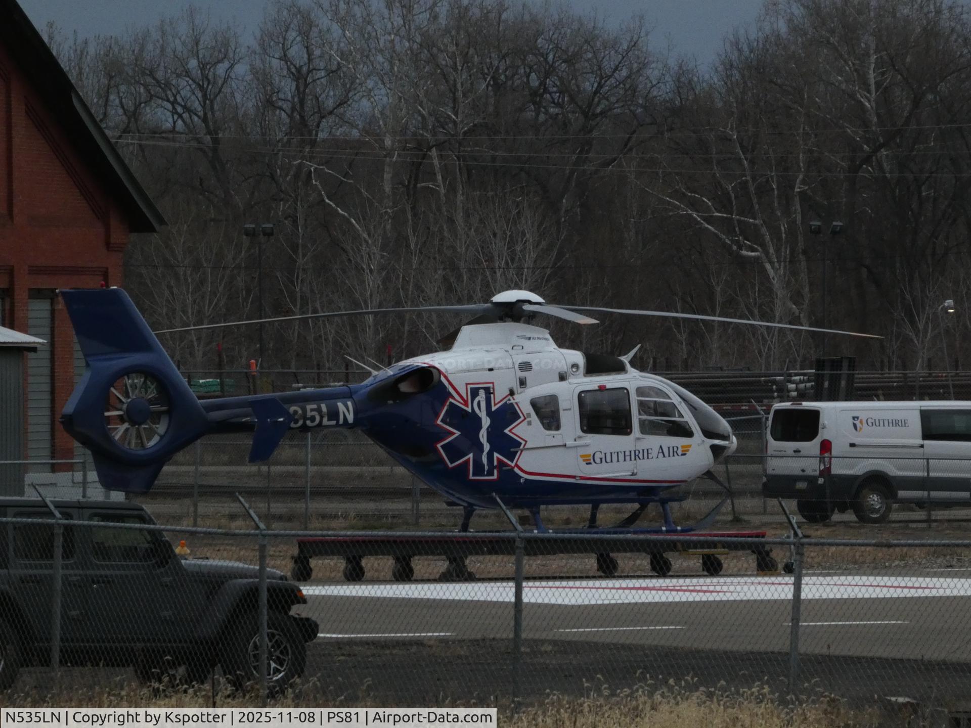 N535LN, 2004 Eurocopter EC-135P-2 C/N 0365, Guthrie Air