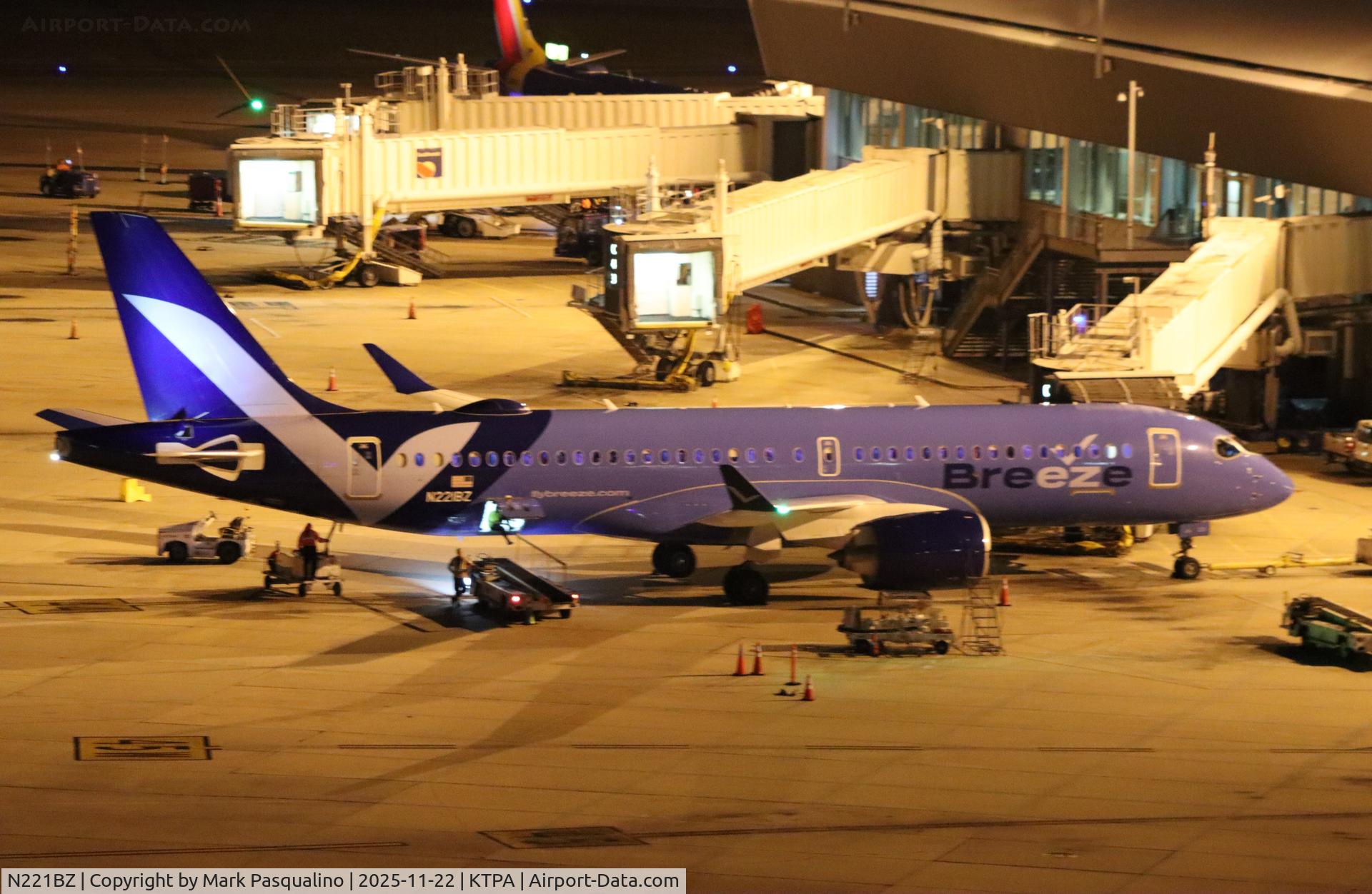 N221BZ, 2023 Airbus A220-371 C/N 55206, Airbus A220-371