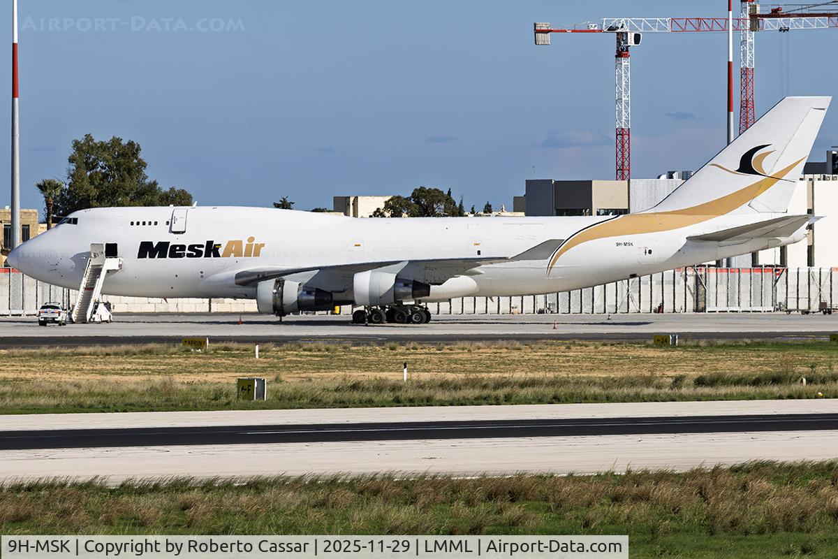9H-MSK, Boeing 747-4H6(BDSF) C/N 27044, Park 8 South