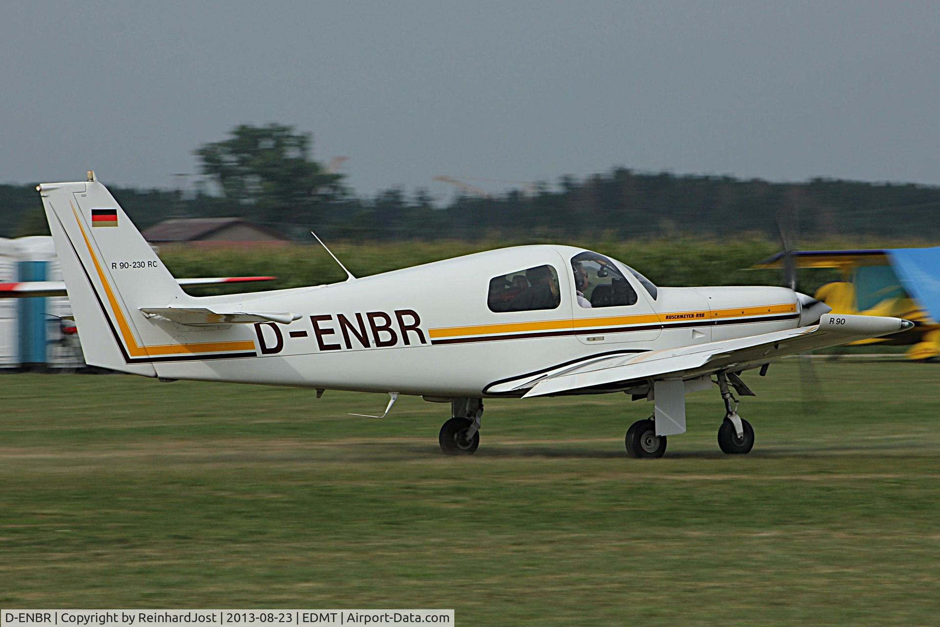 D-ENBR, 1995 Ruschmeyer R90-230RG C/N 021, D-ENBR in its early colors at Tannkosh 2013