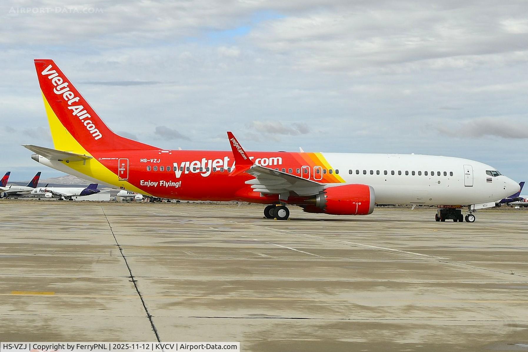 HS-VZJ, 2025 Boeing 737-8 MAX C/N 63906, Awaiting delivery: Thai VietjetAir B738M