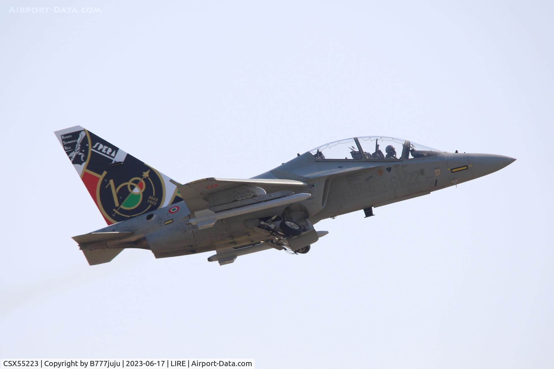 CSX55223, Alenia Aermacchi T-346A C/N 7100/B0018/0068, at LIRE