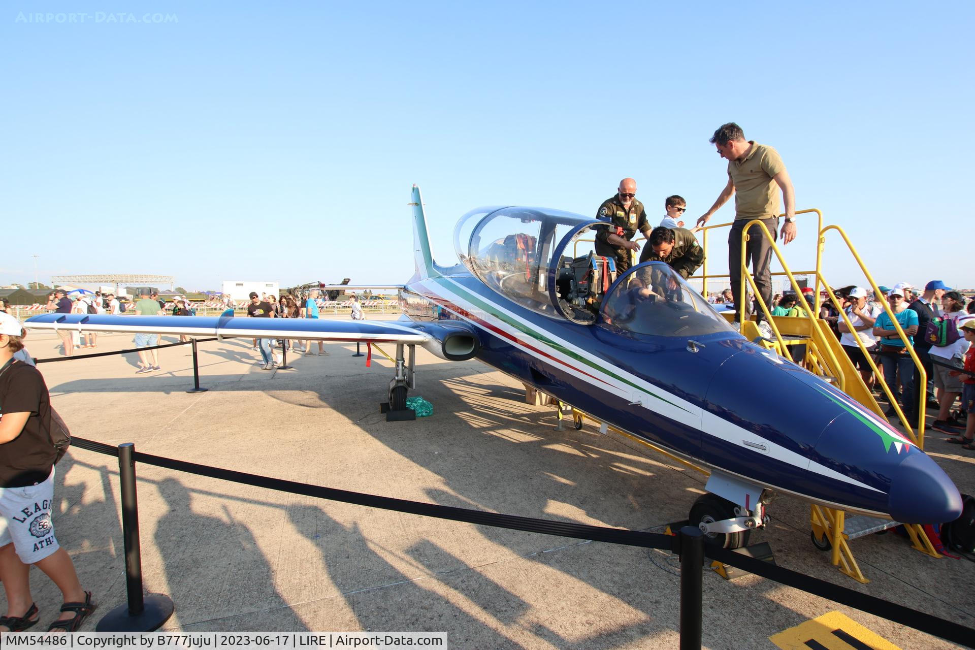 MM54486, Aermacchi MB-339PAN C/N 6683/078/AD015, at LIRE