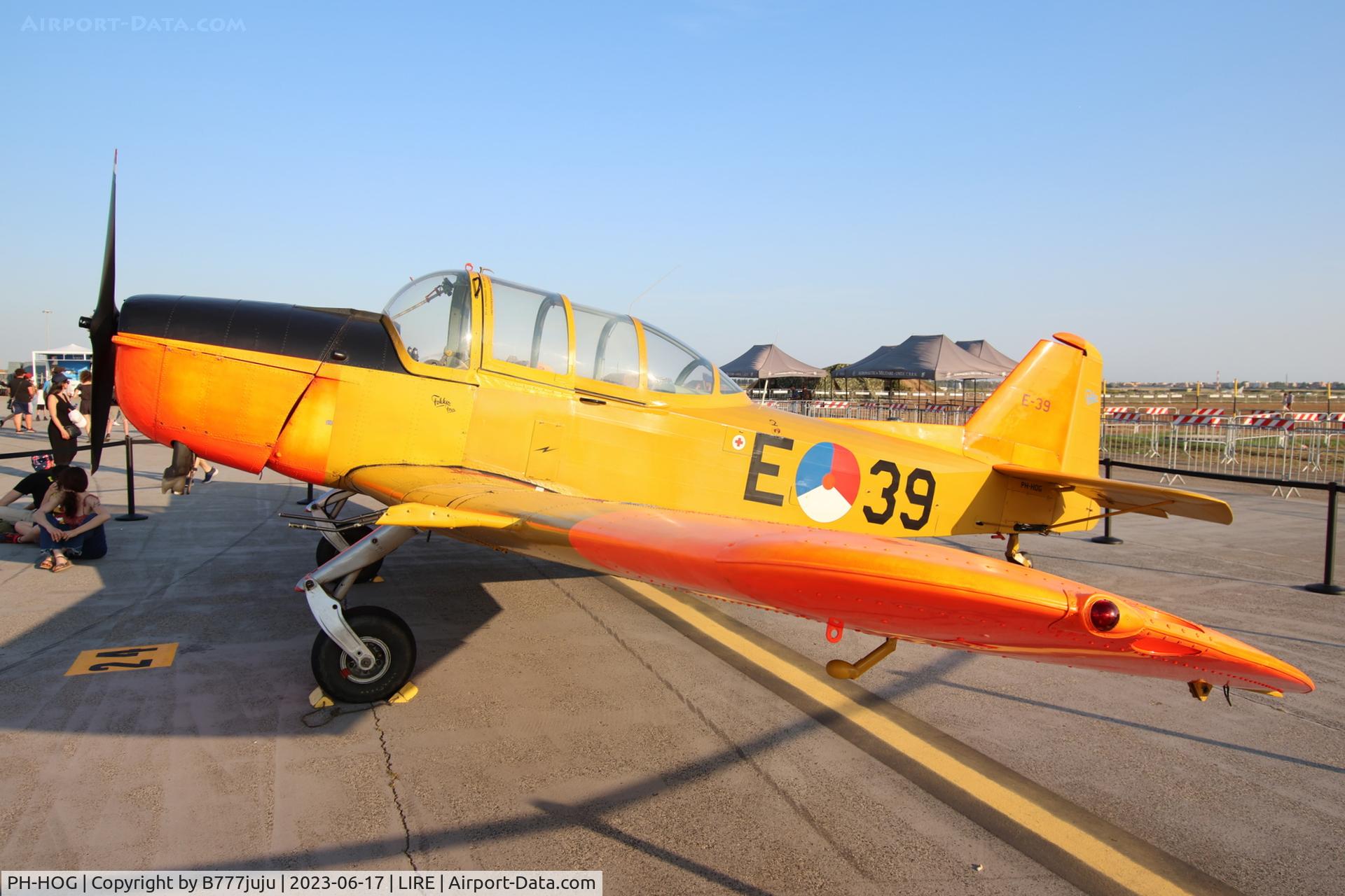 PH-HOG, 1951 Fokker S.11-1 Instructor C/N 6275, at LIRE