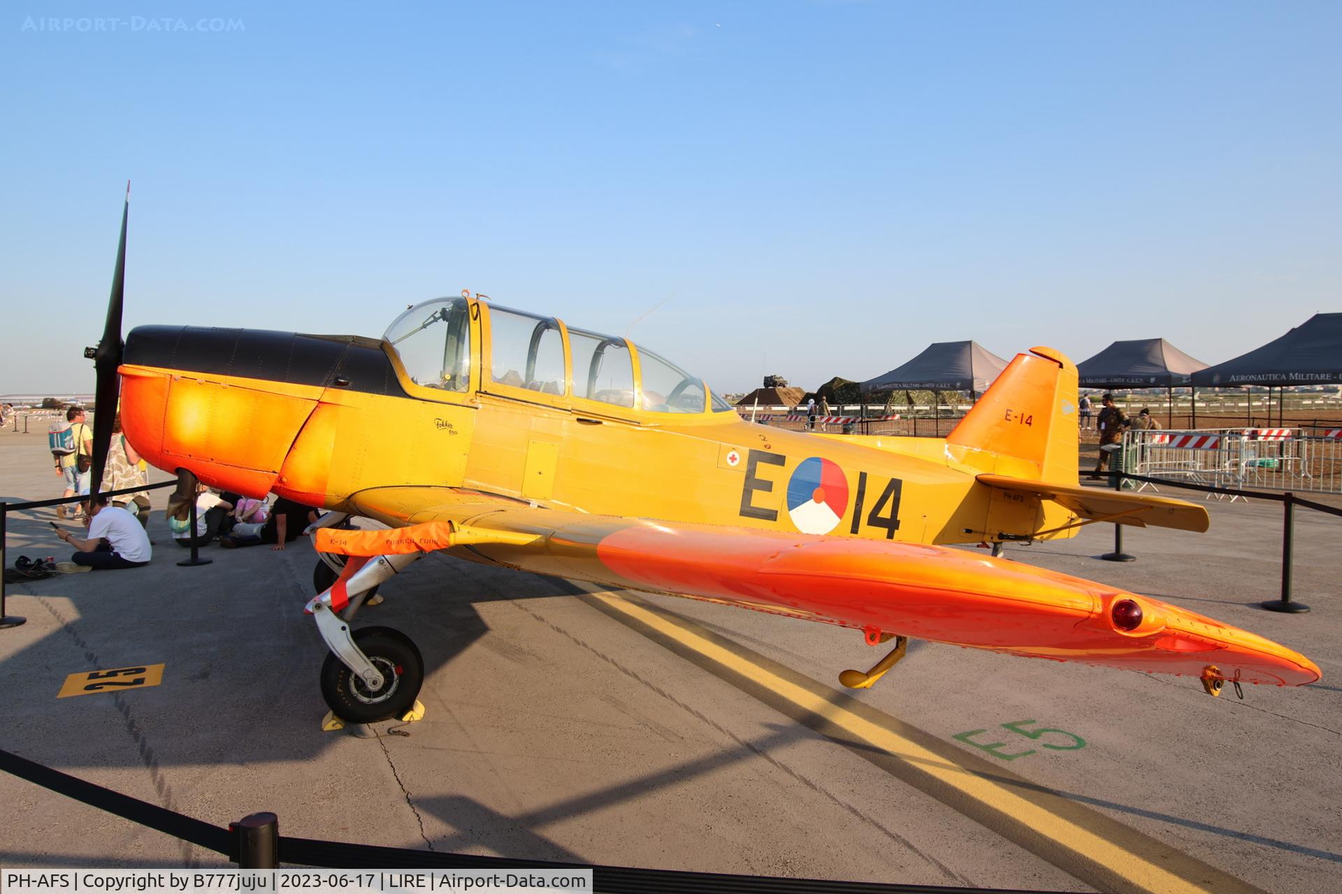PH-AFS, 1950 Fokker S.11-1 Instructor C/N 6205, at LIRE