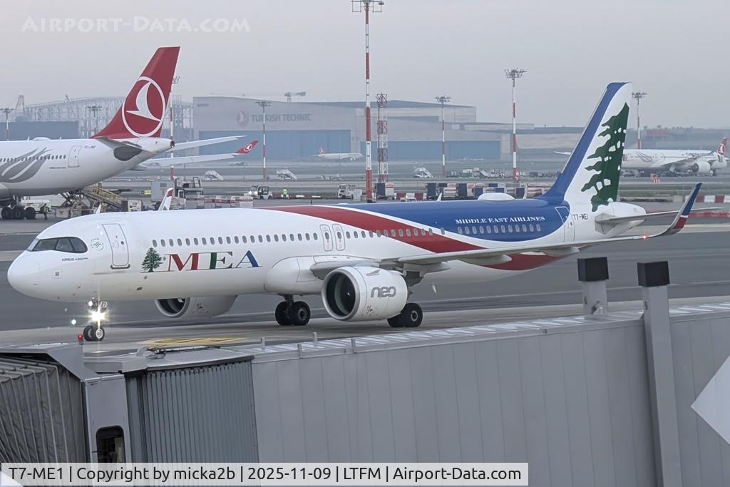 T7-ME1, 2020 Airbus A321-271NX C/N 9427, Taxiing