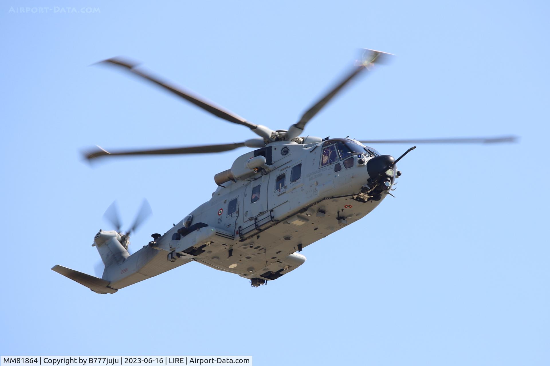 MM81864, 2014 AgustaWestland HH-101A Caesar C/N 50257/CSAR01, at LIRE