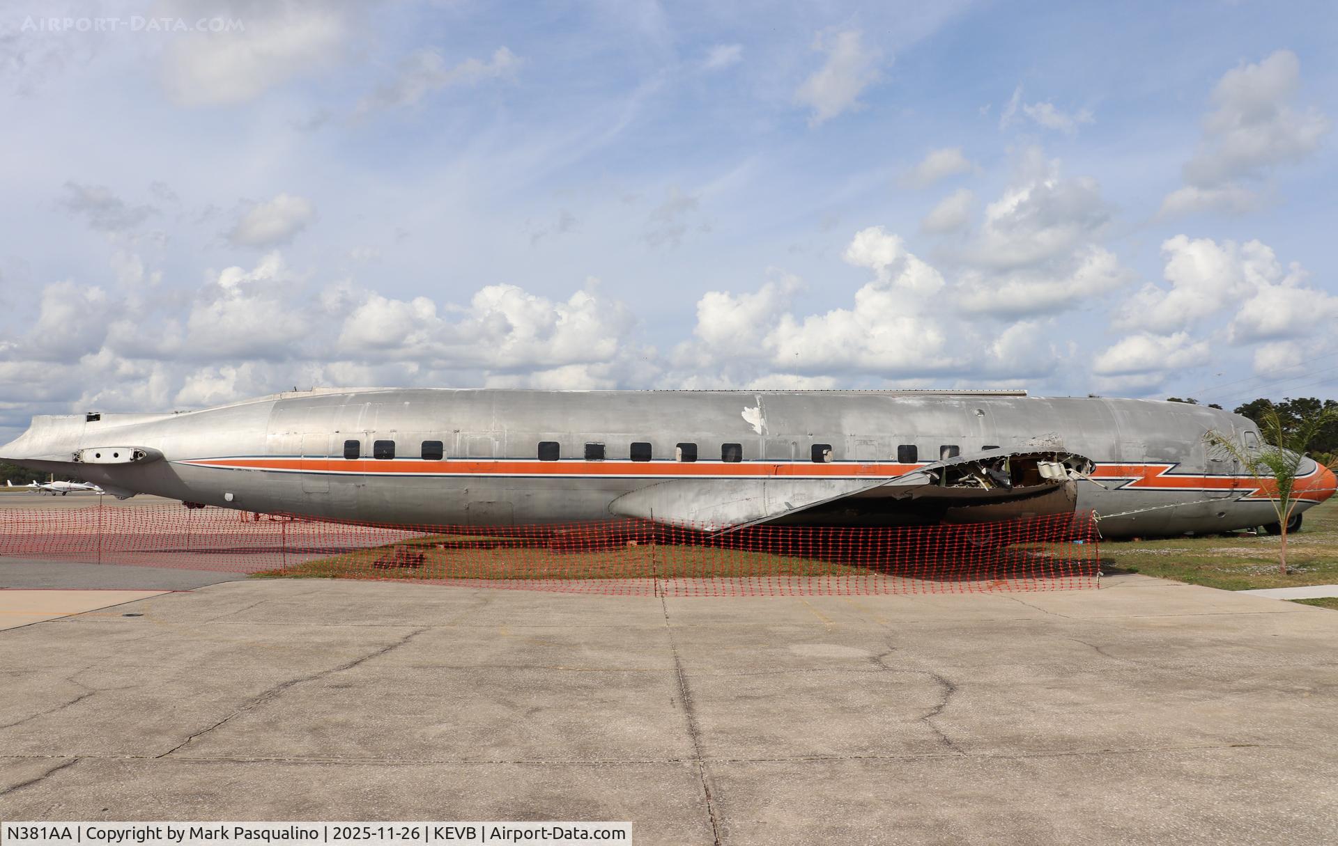 N381AA, 1956 Douglas DC-7BF C/N 44921, Douglas DC-7BF