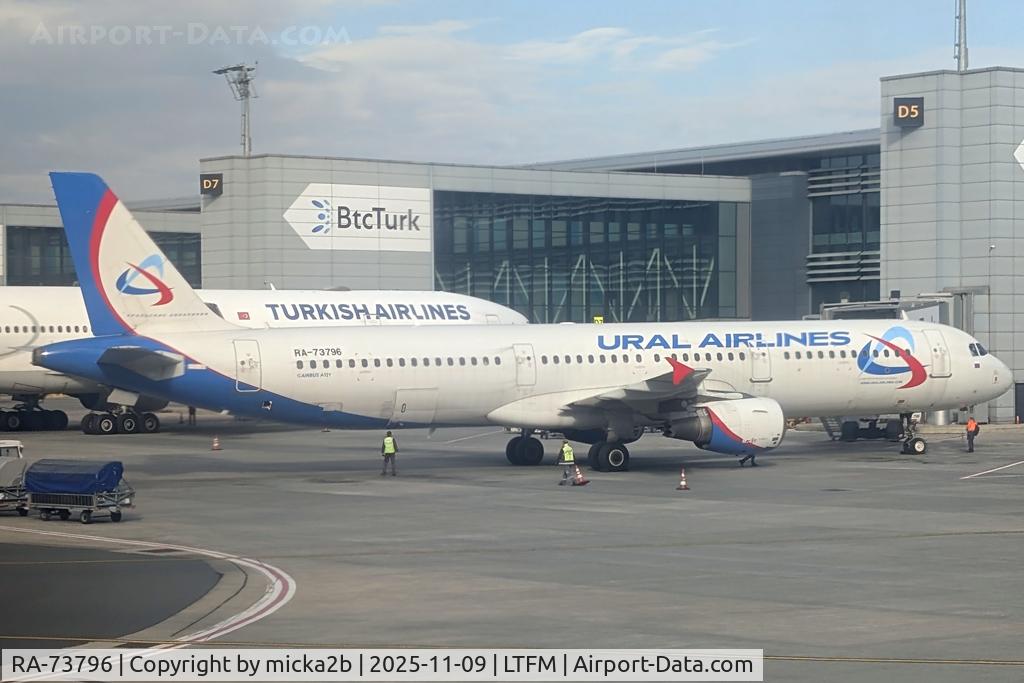 RA-73796, 2006 Airbus A321-211 C/N 2707, Parked