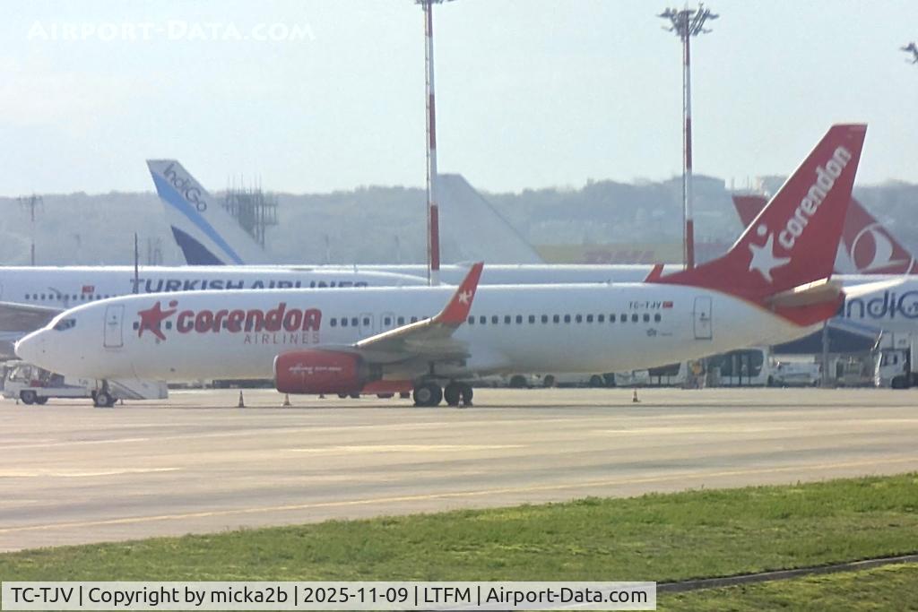 TC-TJV, 2008 Boeing 737-86J C/N 37740, Parked