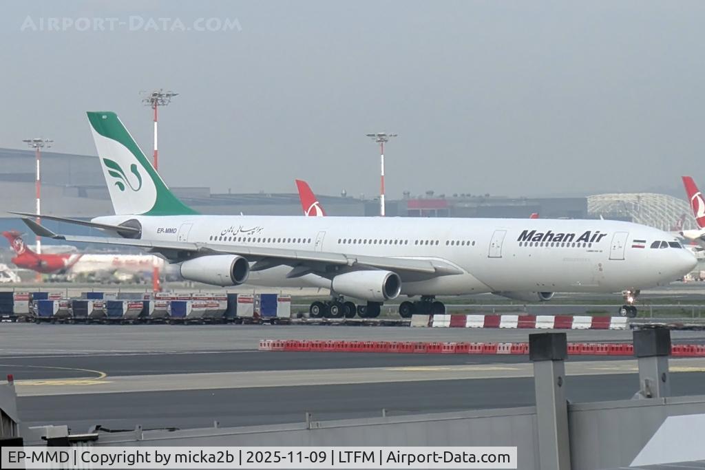 EP-MMD, 1997 Airbus A340-313 C/N 164, Taxiing