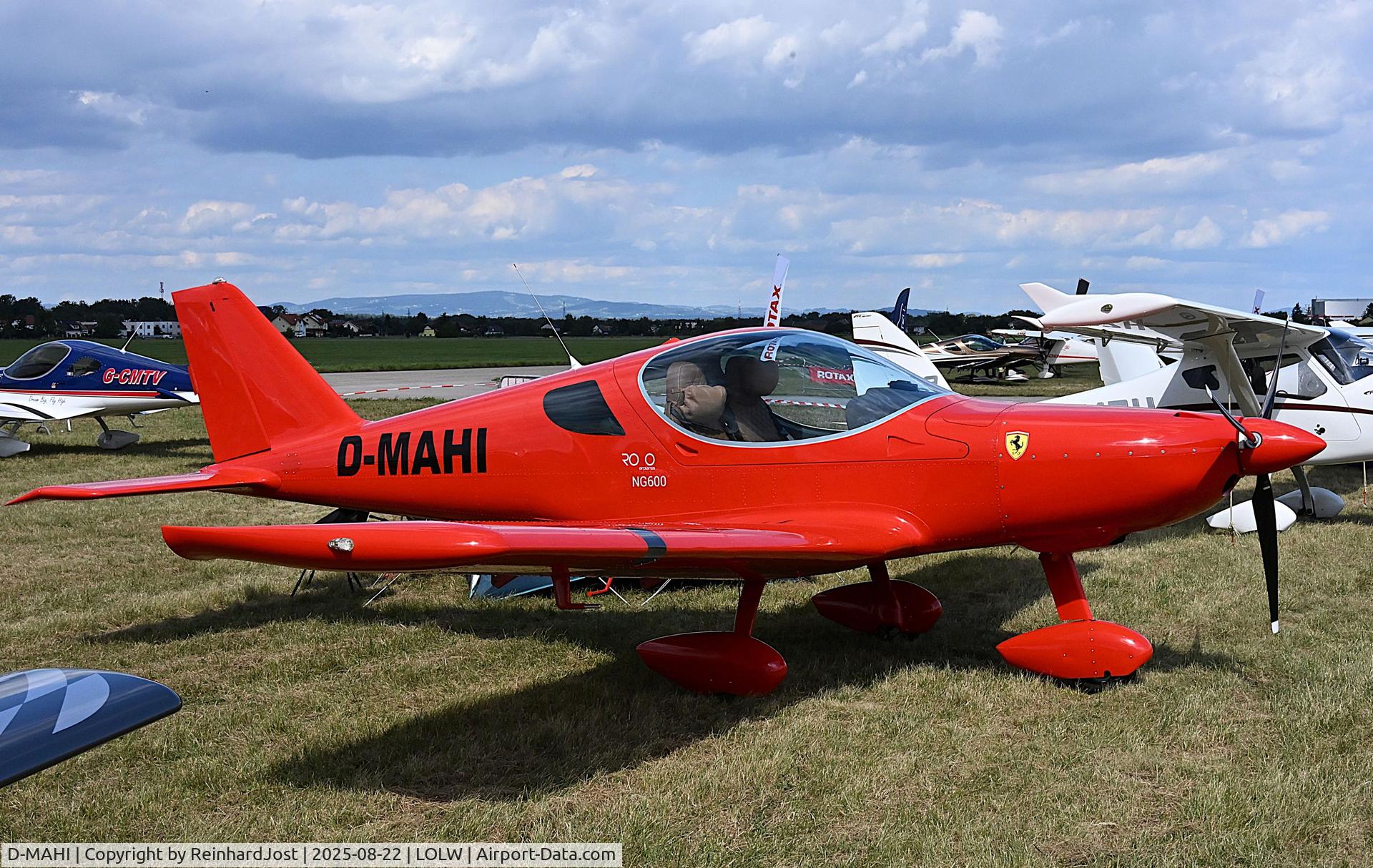 D-MAHI, Roko Aero NG6 UL C/N not found, Roko Aero NG600 visiting the Rotax Days 2025, Wels, Austria