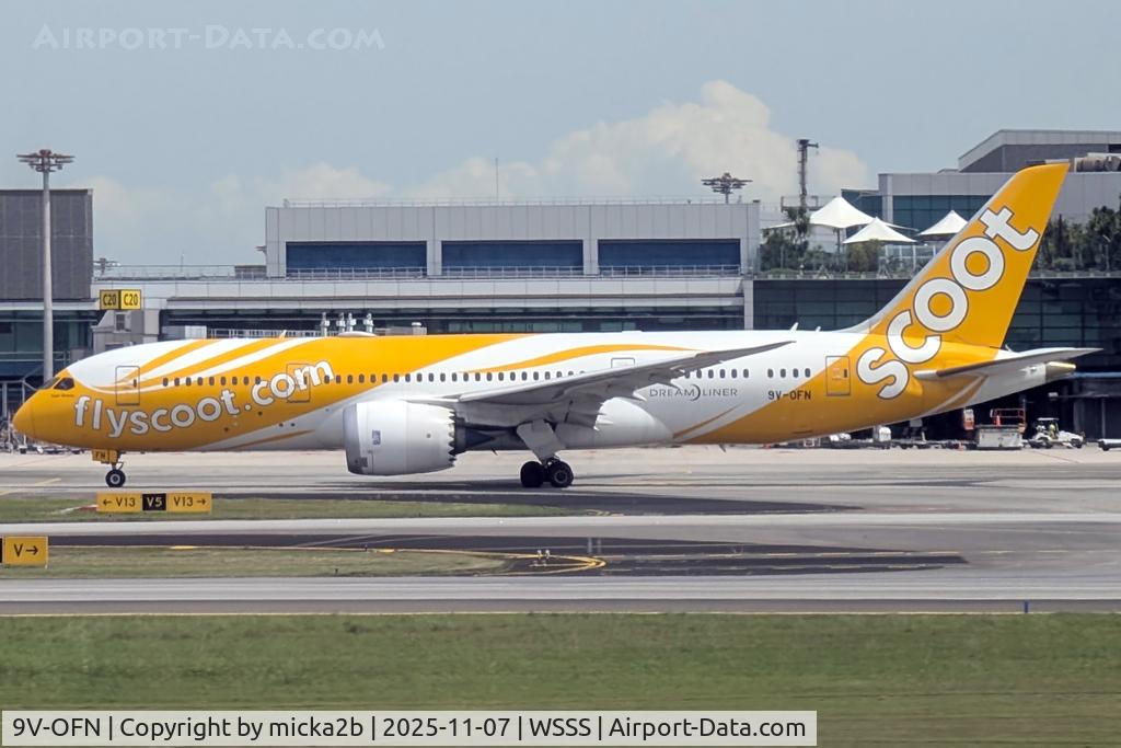 9V-OFN, 2023 Boeing 787-8 Dreamliner Dreamliner C/N 60279, Taxiing
