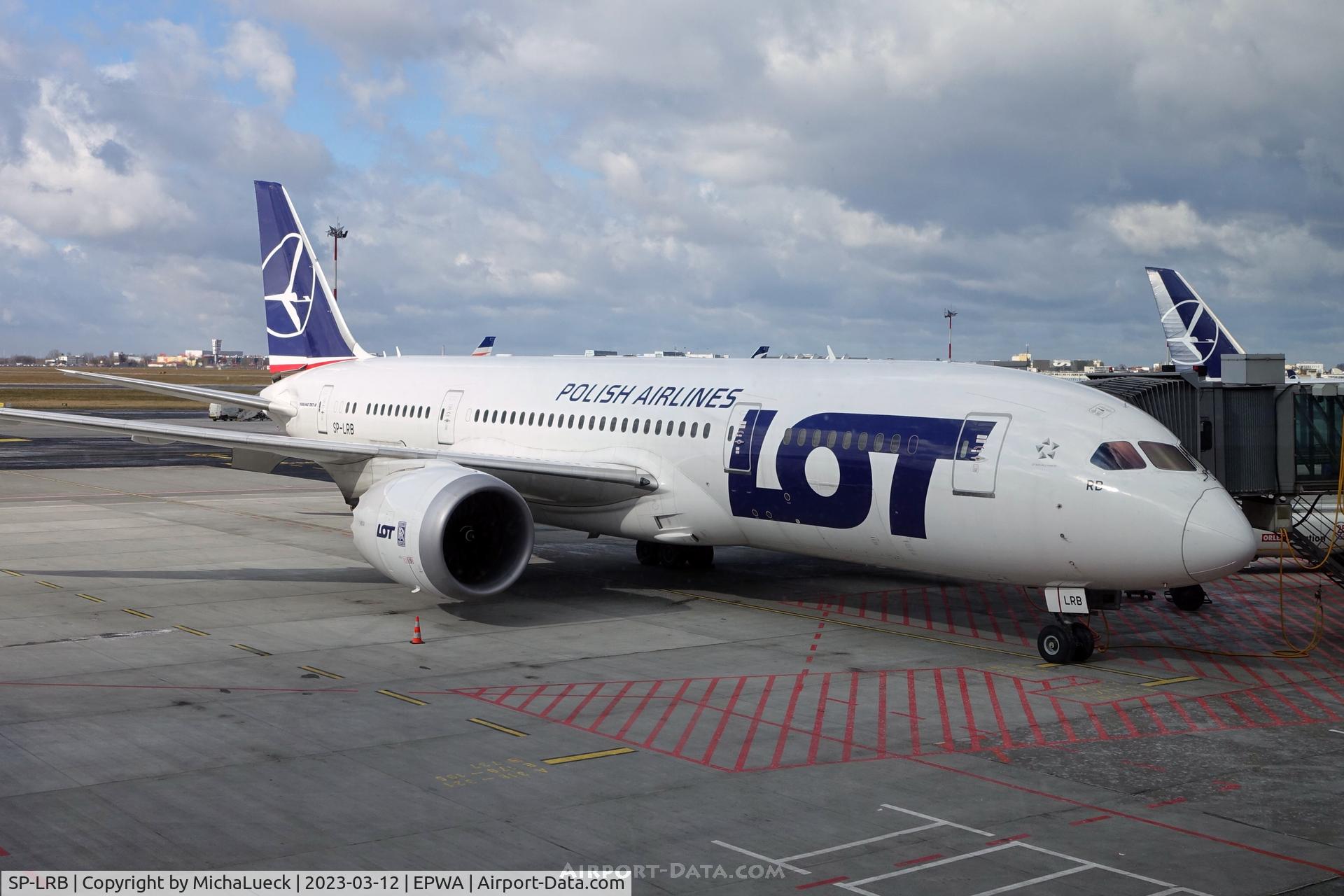 SP-LRB, 2012 Boeing 787-8 Dreamliner C/N 37894, At Warsaw