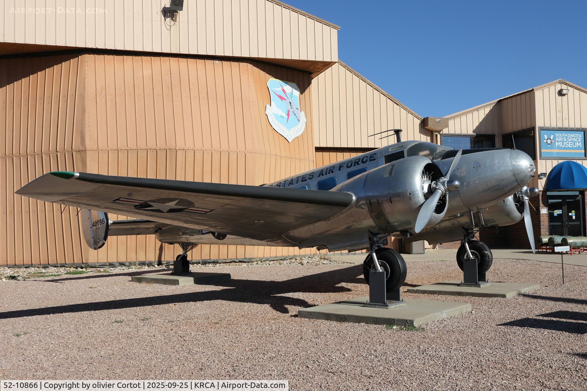 52-10866, 1952 Beech C-45H Expeditor C/N AF-796, sept 2025