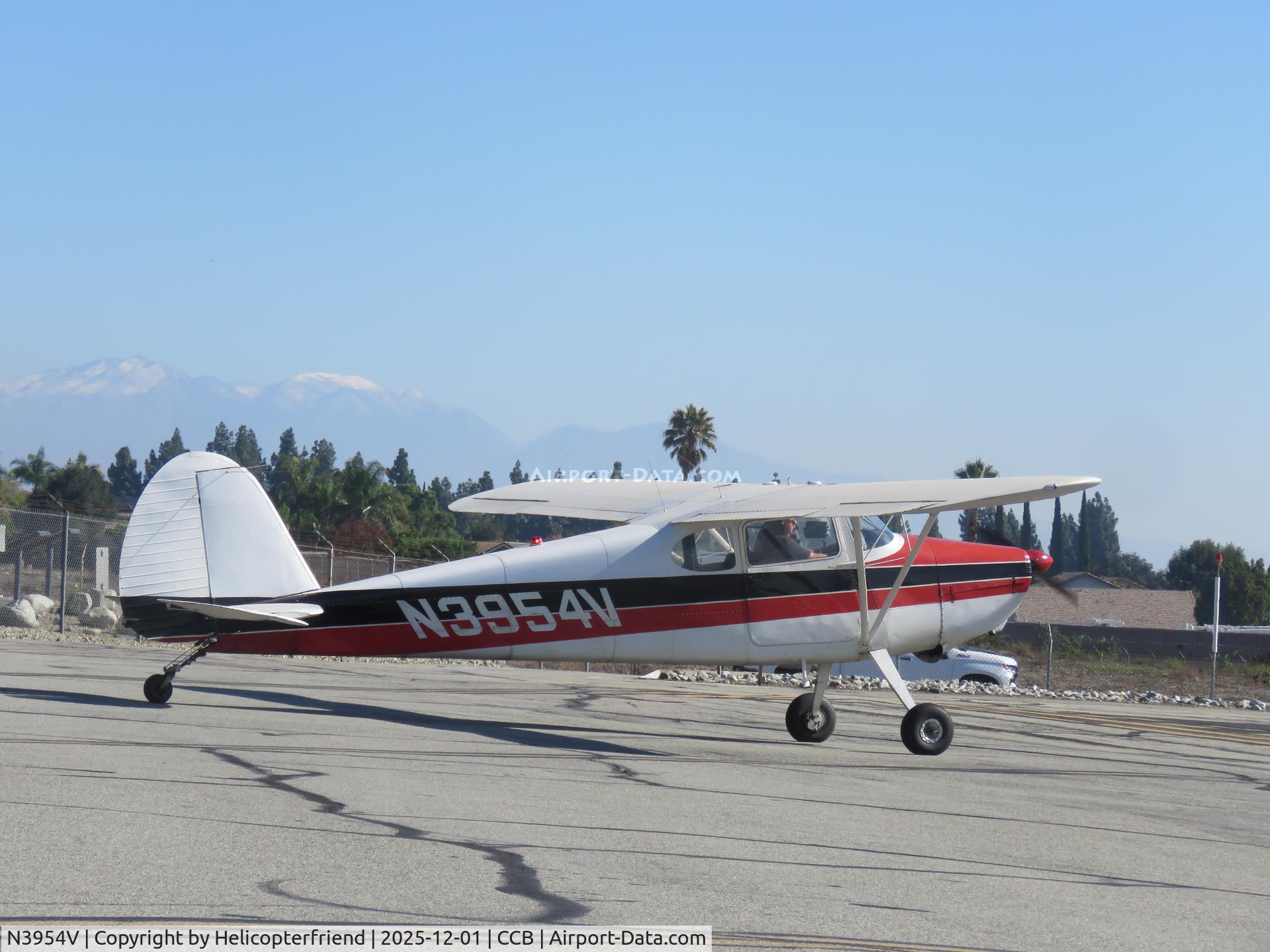 N3954V, 1948 Cessna 170 C/N 18273, Preflight