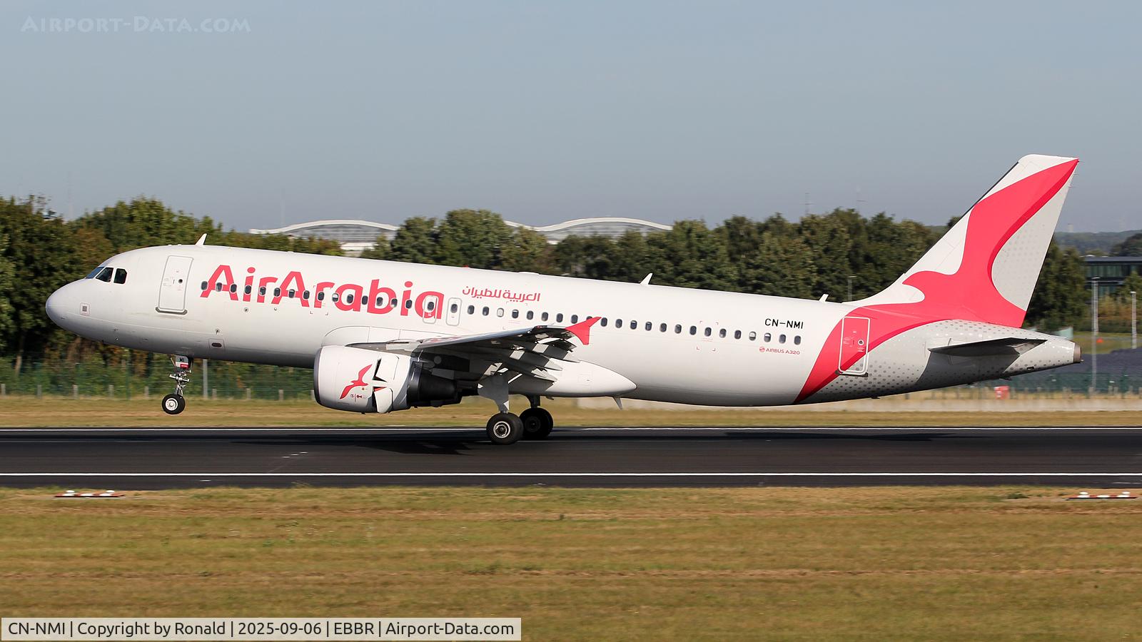 CN-NMI, 2012 Airbus A320-214 C/N 5206, at ebbr