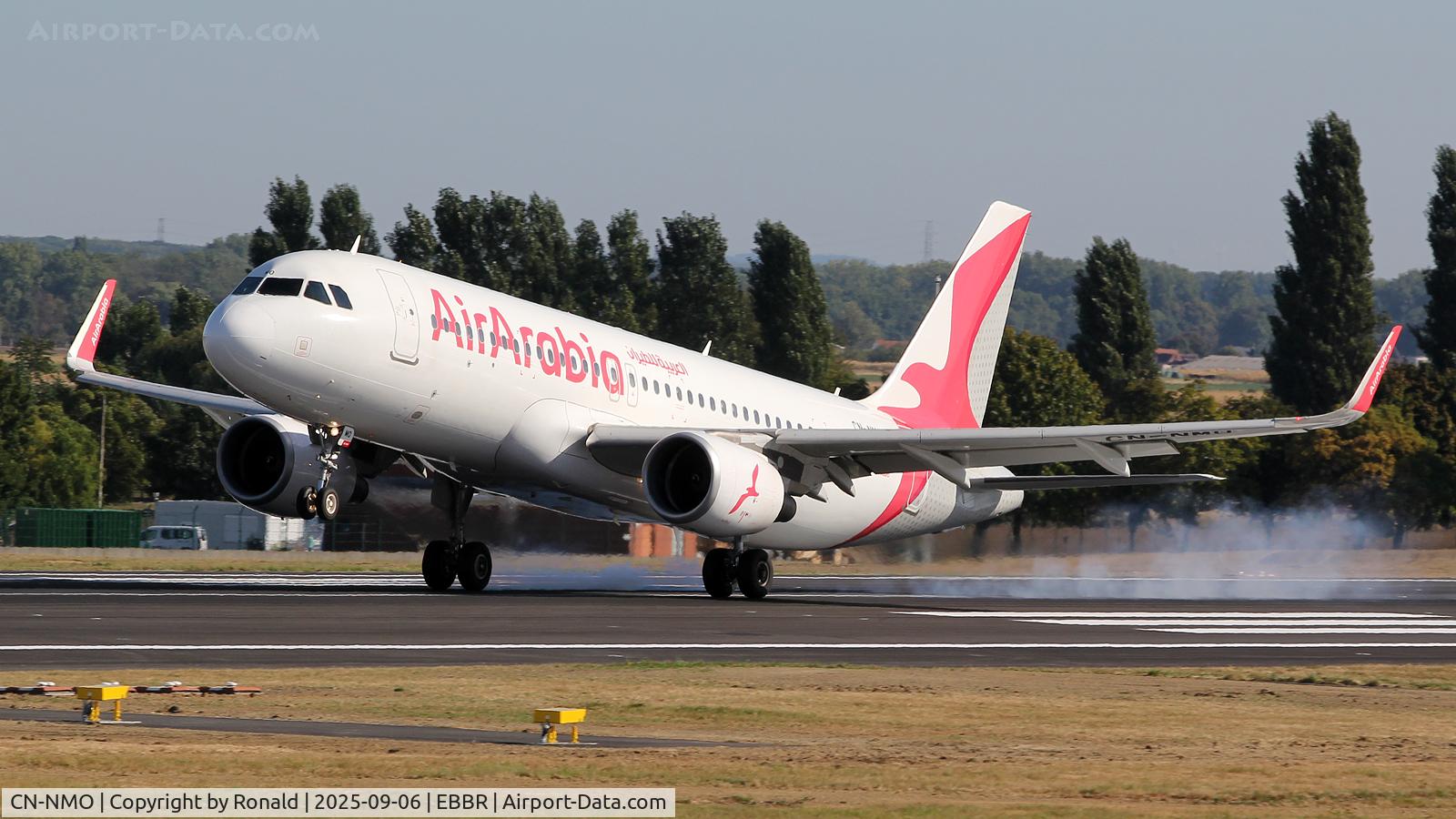 CN-NMO, 2016 Airbus A320-214 C/N 6942, at ebbr