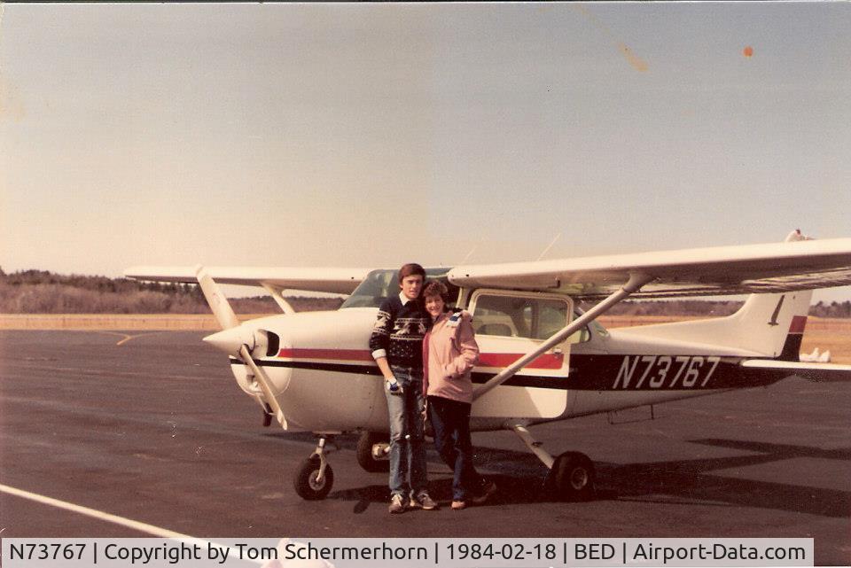 N73767, Cessna 172N C/N 17267663, New with my PPL and a new girlfriend. Now 40 years married.