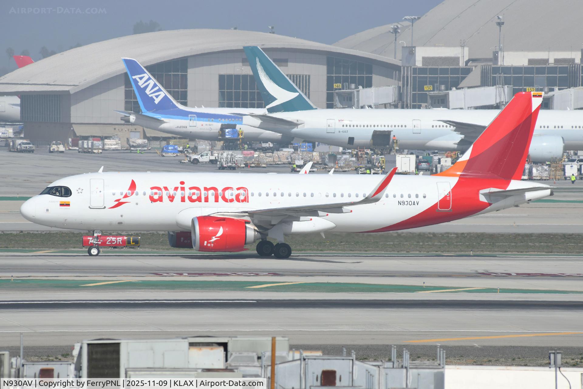 N930AV, 2023 Airbus A320-251N C/N 11685, Aviance A320Neo arriving