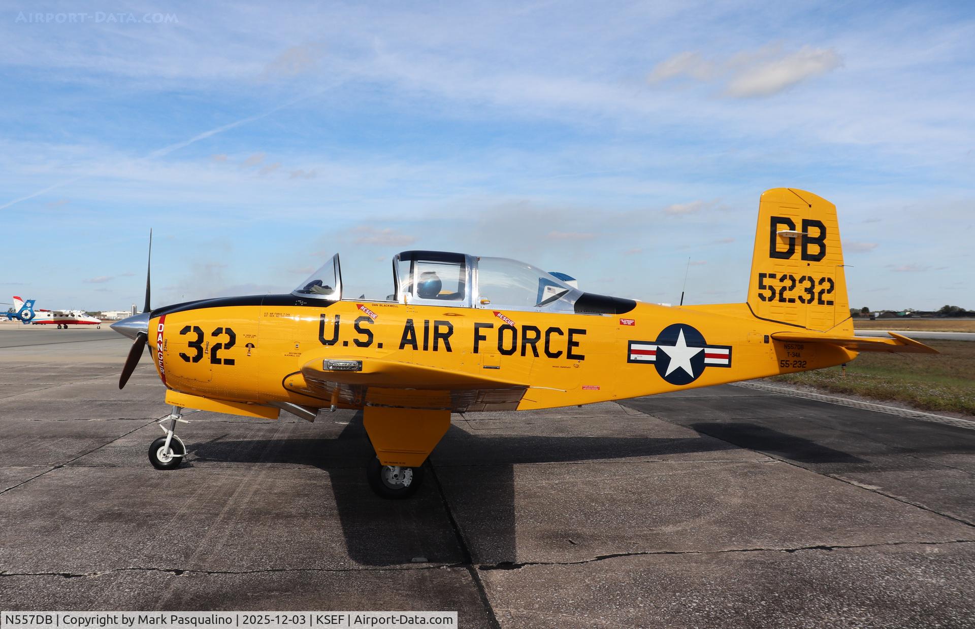 N557DB, 1955 Beech T-34A Mentor Mentor C/N G-789, Beech T-34A