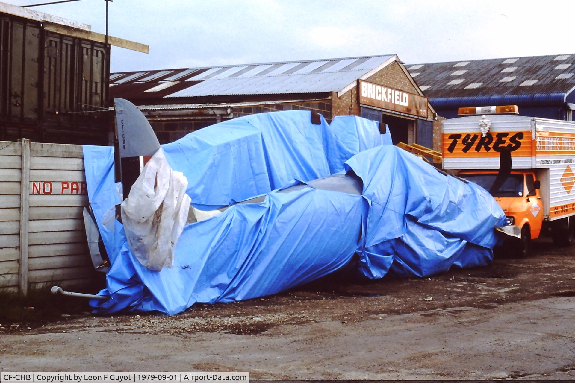 CF-CHB, Hawker Sea Fury FB.11 C/N 41H-636335, Seen here in the UK