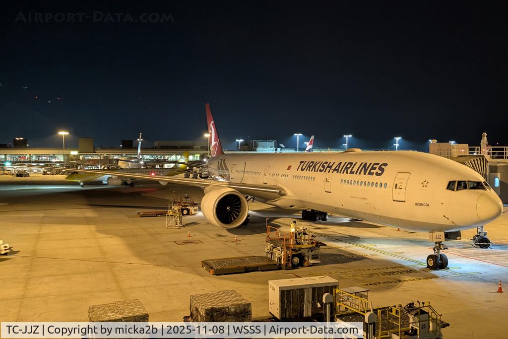 TC-JJZ, 2015 Boeing 777-3F2/ER C/N 44122, Parked