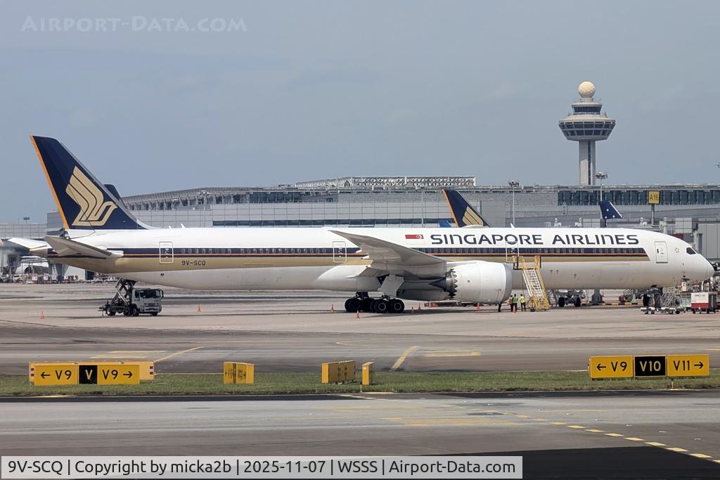 9V-SCQ, 2021 Boeing 787-10 Dreamliner Dreamliner C/N 60270, Parked