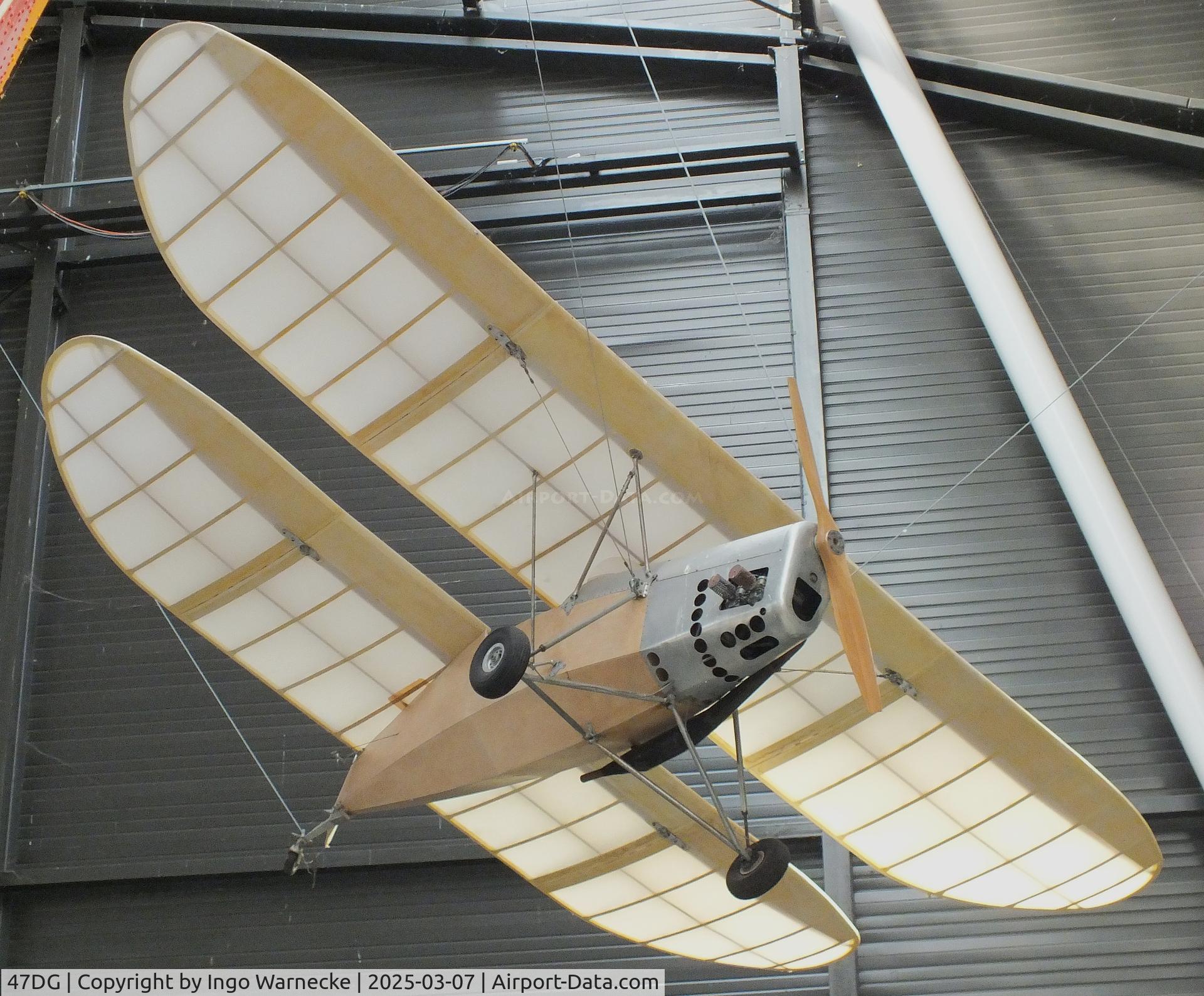 47DG, Mignet HM.293 Pou-du-Ciel Pou-du-Ciel C/N not found_47DG, Mignet (Rodolphe Grunberg) HM.293 Pou-du-Ciel at the Aeroscopia, Blagnac (Toulouse)