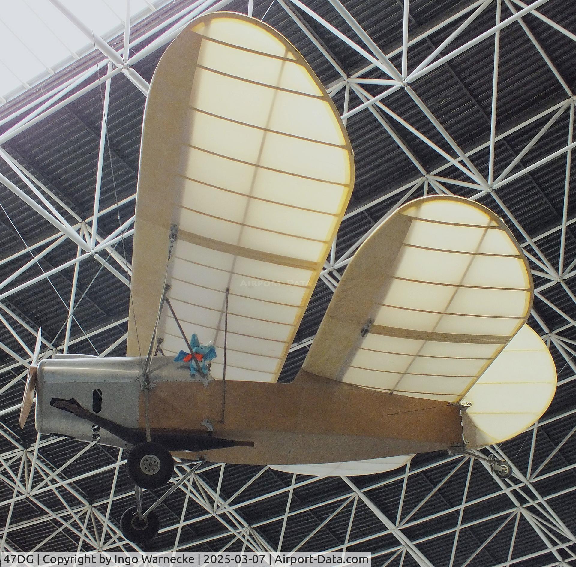 47DG, Mignet HM.293 Pou-du-Ciel Pou-du-Ciel C/N not found_47DG, Mignet (Rodolphe Grunberg) HM.293 Pou-du-Ciel at the Aeroscopia, Blagnac (Toulouse)