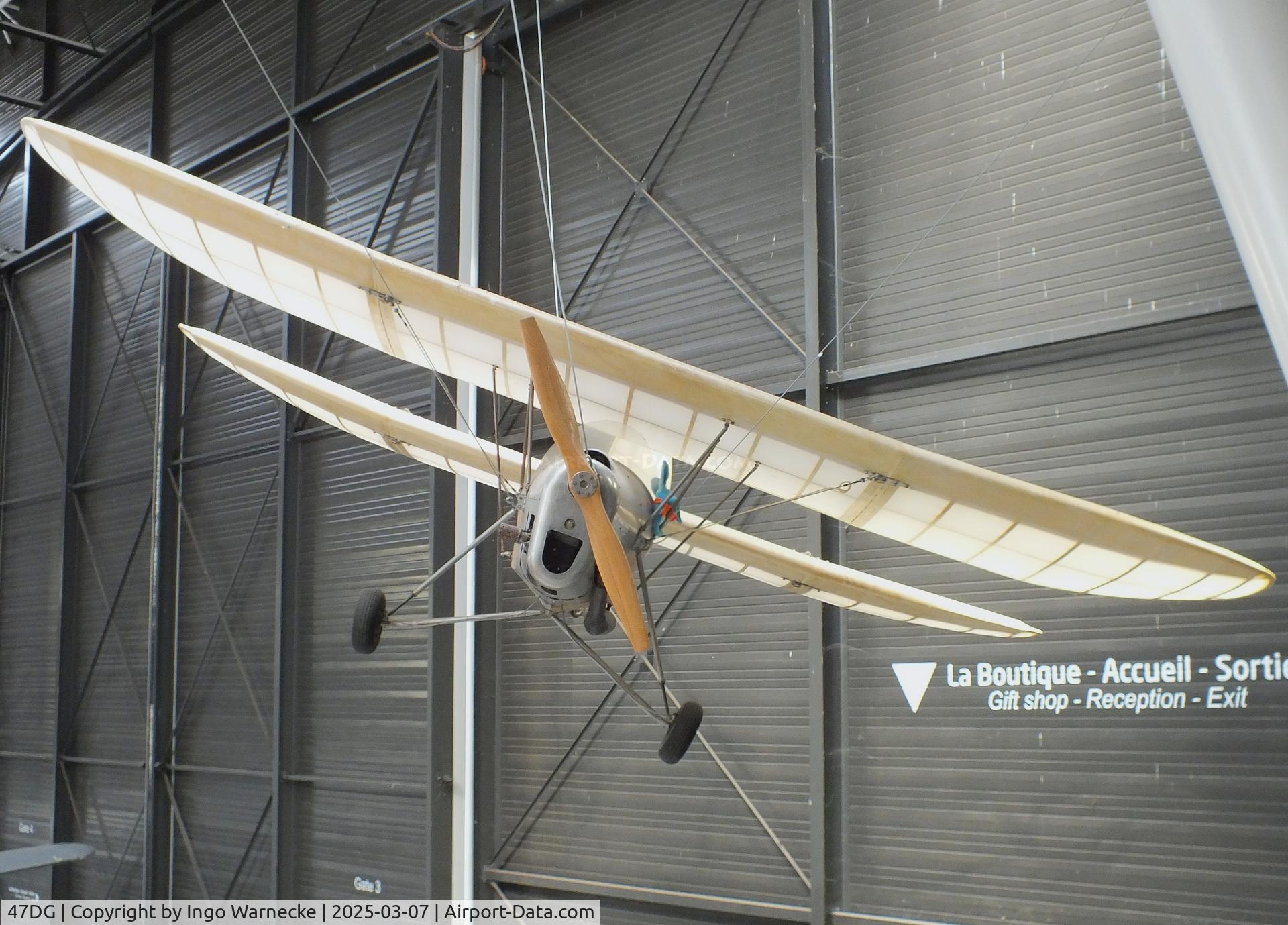 47DG, Mignet HM.293 Pou-du-Ciel Pou-du-Ciel C/N not found_47DG, Mignet (Rodolphe Grunberg) HM.293 Pou-du-Ciel at the Aeroscopia, Blagnac (Toulouse)