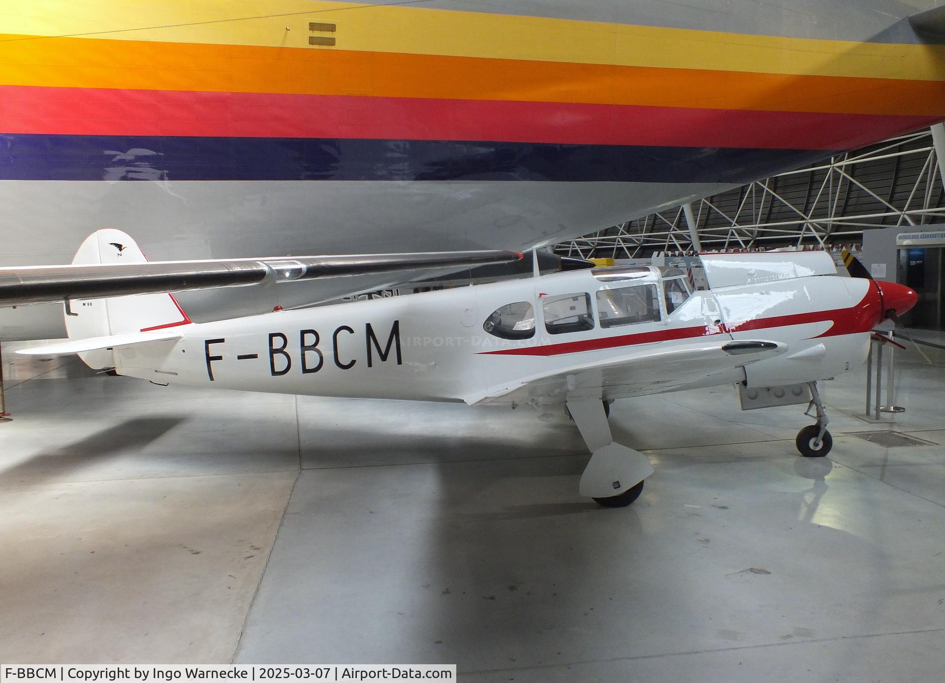 F-BBCM, Nord 1101 Noralpha C/N 8, Nord N.1101 Noralpha at the Aeroscopia, Blagnac (Toulouse)