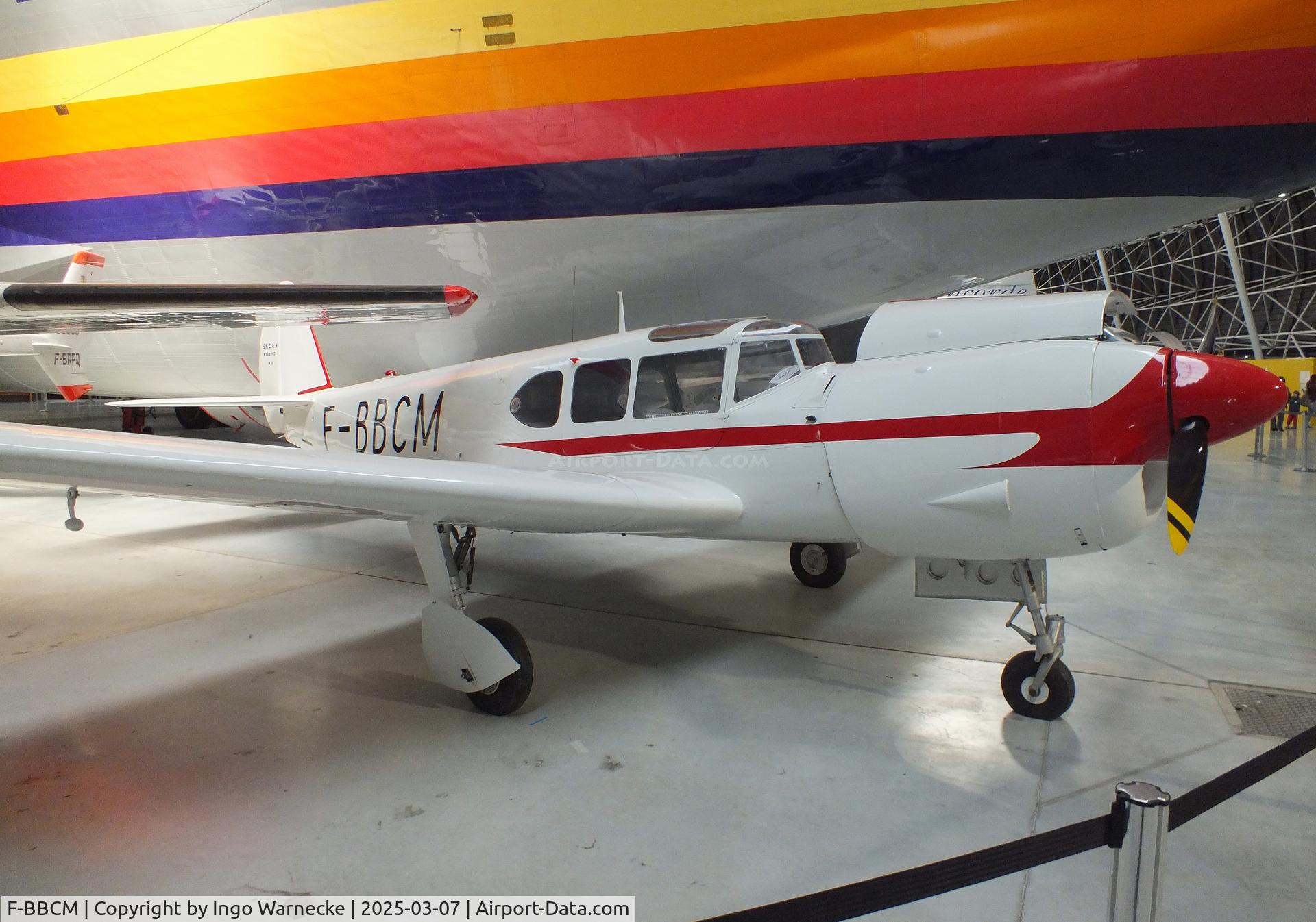 F-BBCM, Nord 1101 Noralpha C/N 8, Nord N.1101 Noralpha at the Aeroscopia, Blagnac (Toulouse)