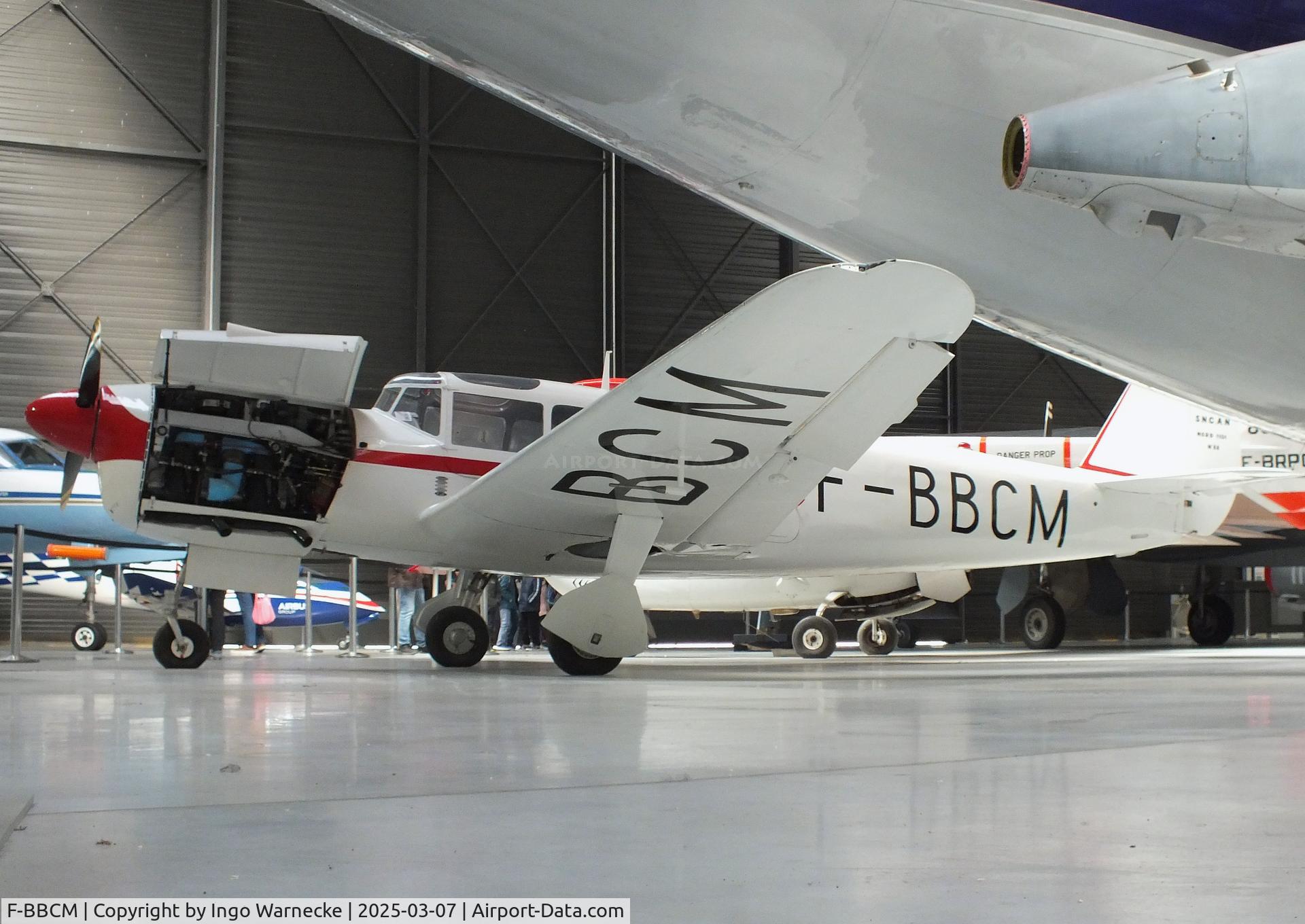 F-BBCM, Nord 1101 Noralpha C/N 8, Nord N.1101 Noralpha at the Aeroscopia, Blagnac (Toulouse)