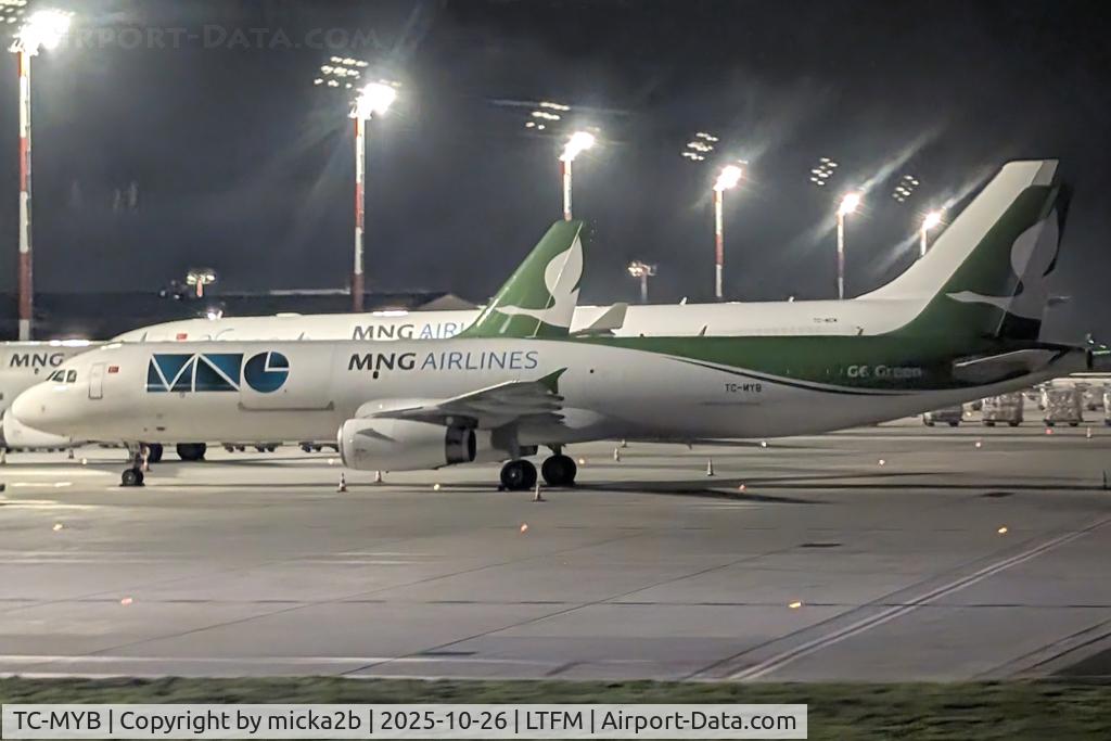 TC-MYB, 2008 Airbus A321-231 C/N 3669, Parked