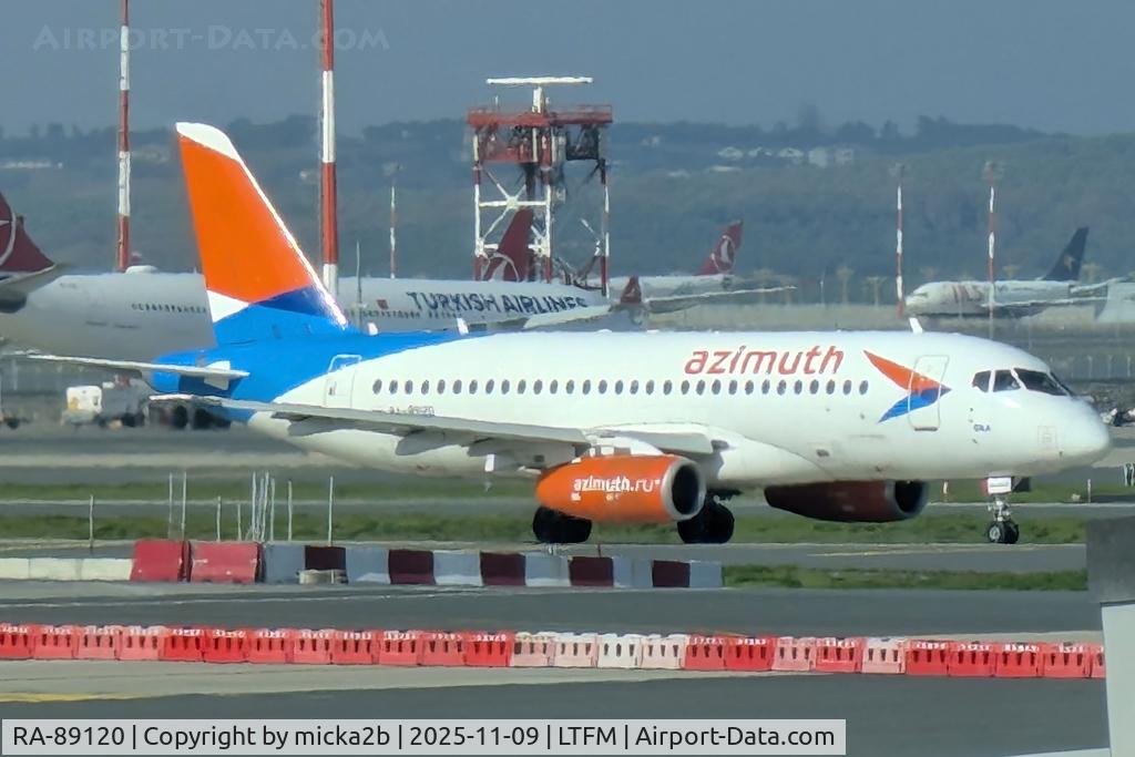 RA-89120, 2018 Sukhoi 100-95B C/N 95174, Taxiing