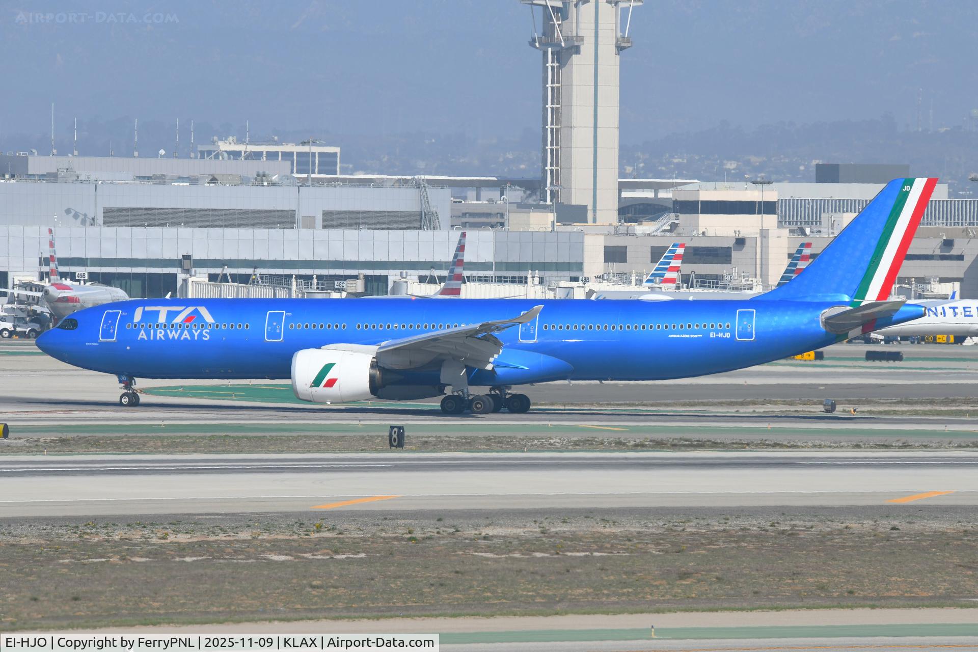 EI-HJO, 2023 Airbus A330-941 C/N 2038, ITA A339 arriving from Rome