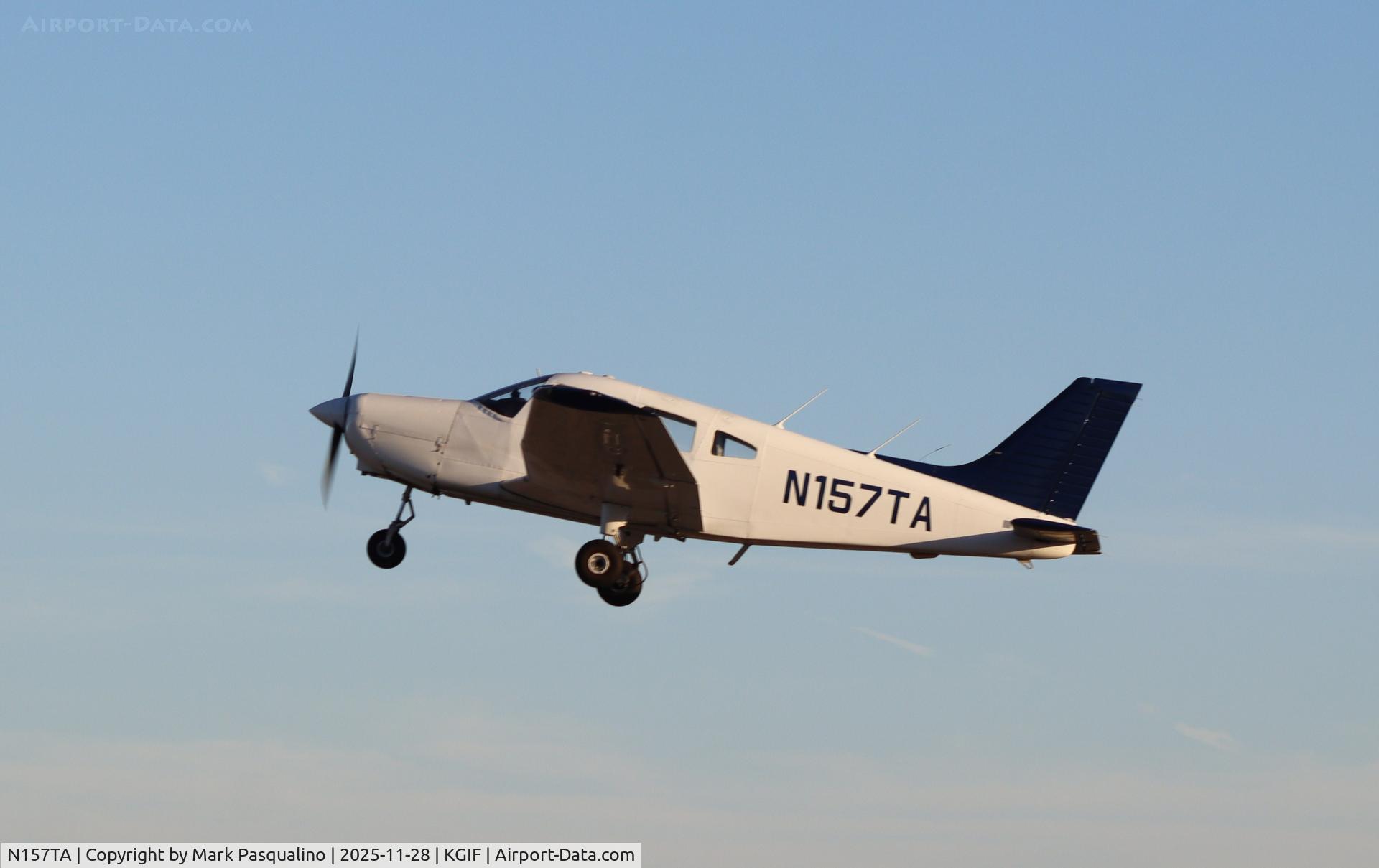 N157TA, 1998 Piper PA-28-161 Cherokee Warrior II C/N 2842029, Piper PA-28-161