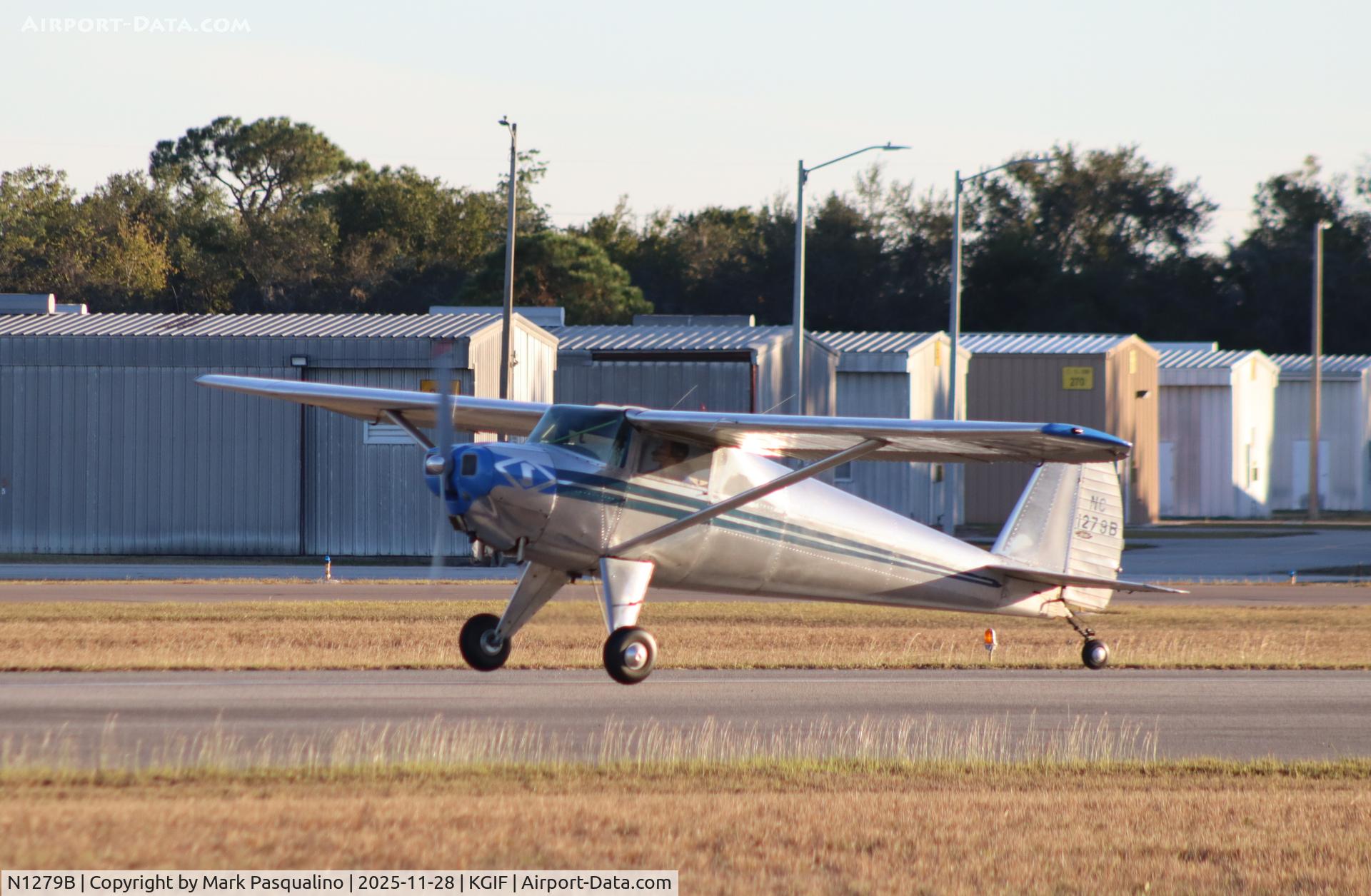N1279B, 1947 Luscombe 8A C/N 5906, Luscombe 8A