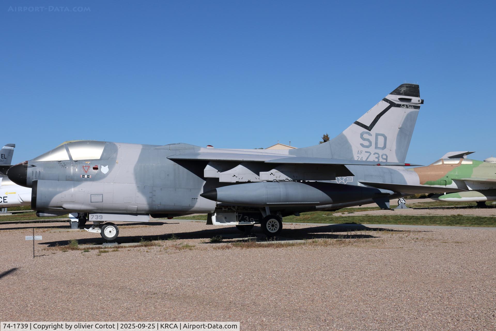 74-1739, 1974 LTV A-7D Corsair II C/N D-414, sept 2025