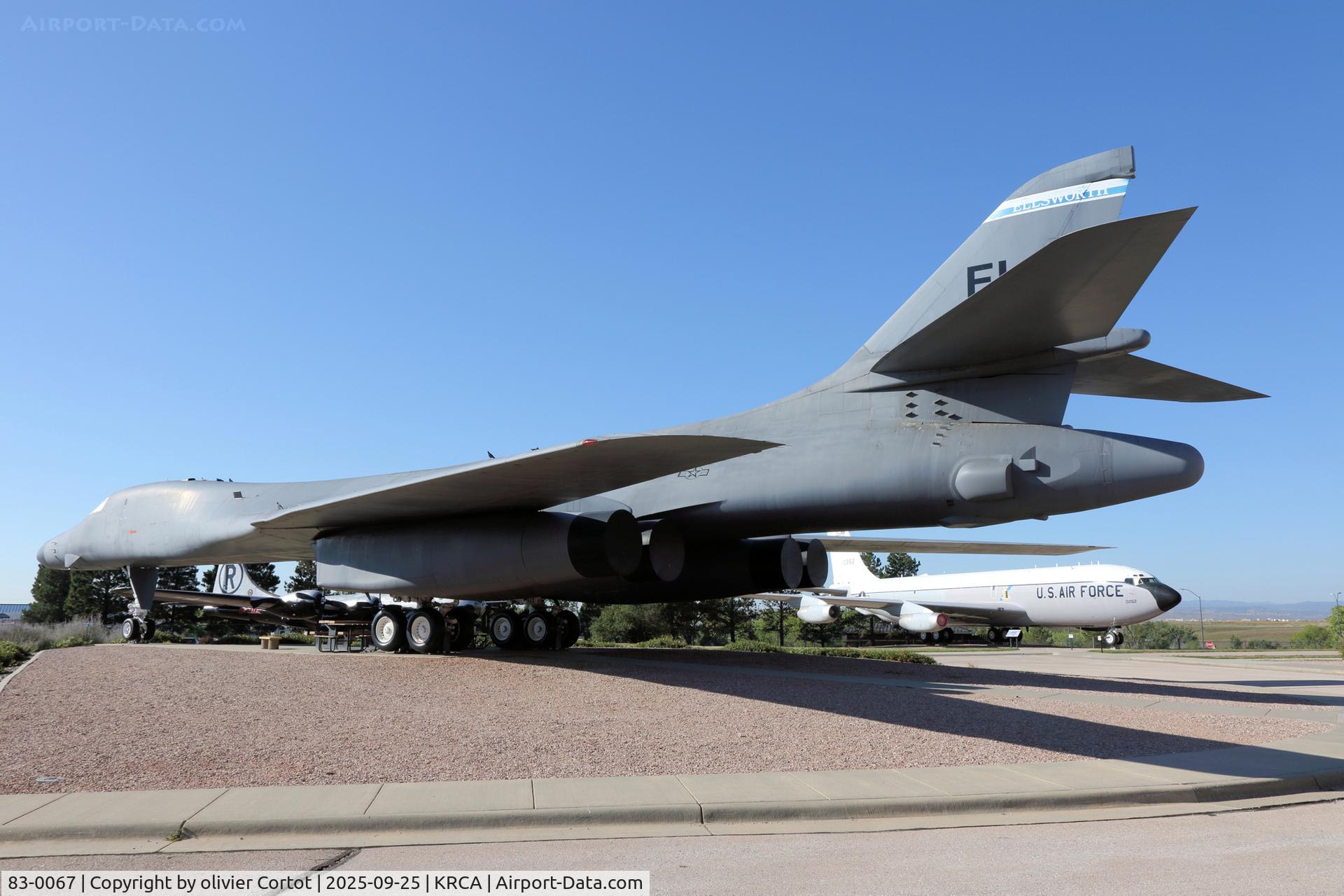 83-0067, 1983 Rockwell B-1B Lancer C/N 4, sept 2025