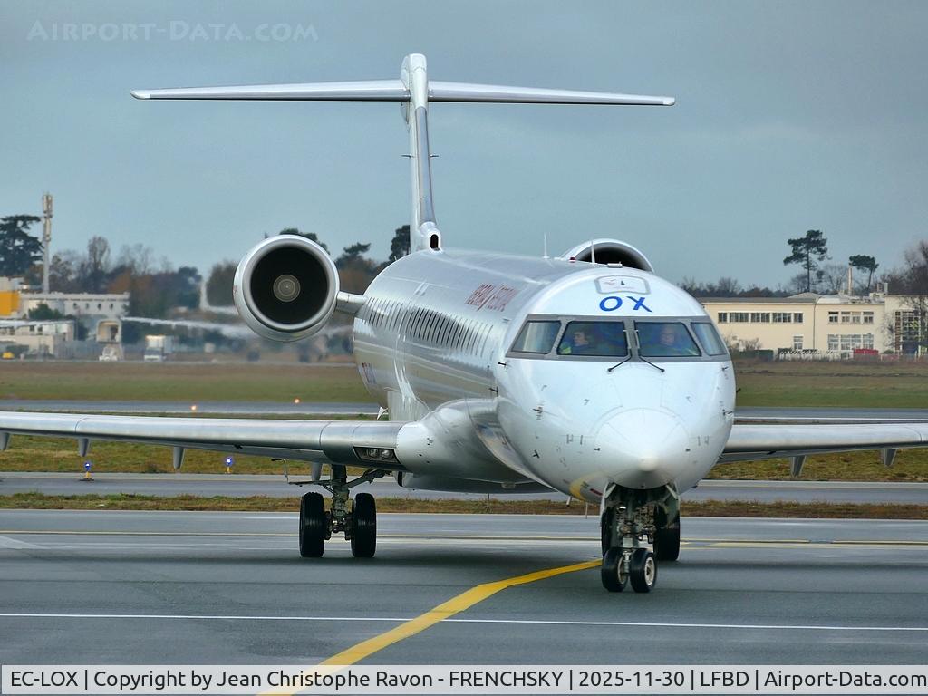 EC-LOX, 2011 Bombardier CRJ-1000ER NG (CL-600-2E25) C/N 19020, Madrid (MAD) Bordeaux (BOD) IB1199